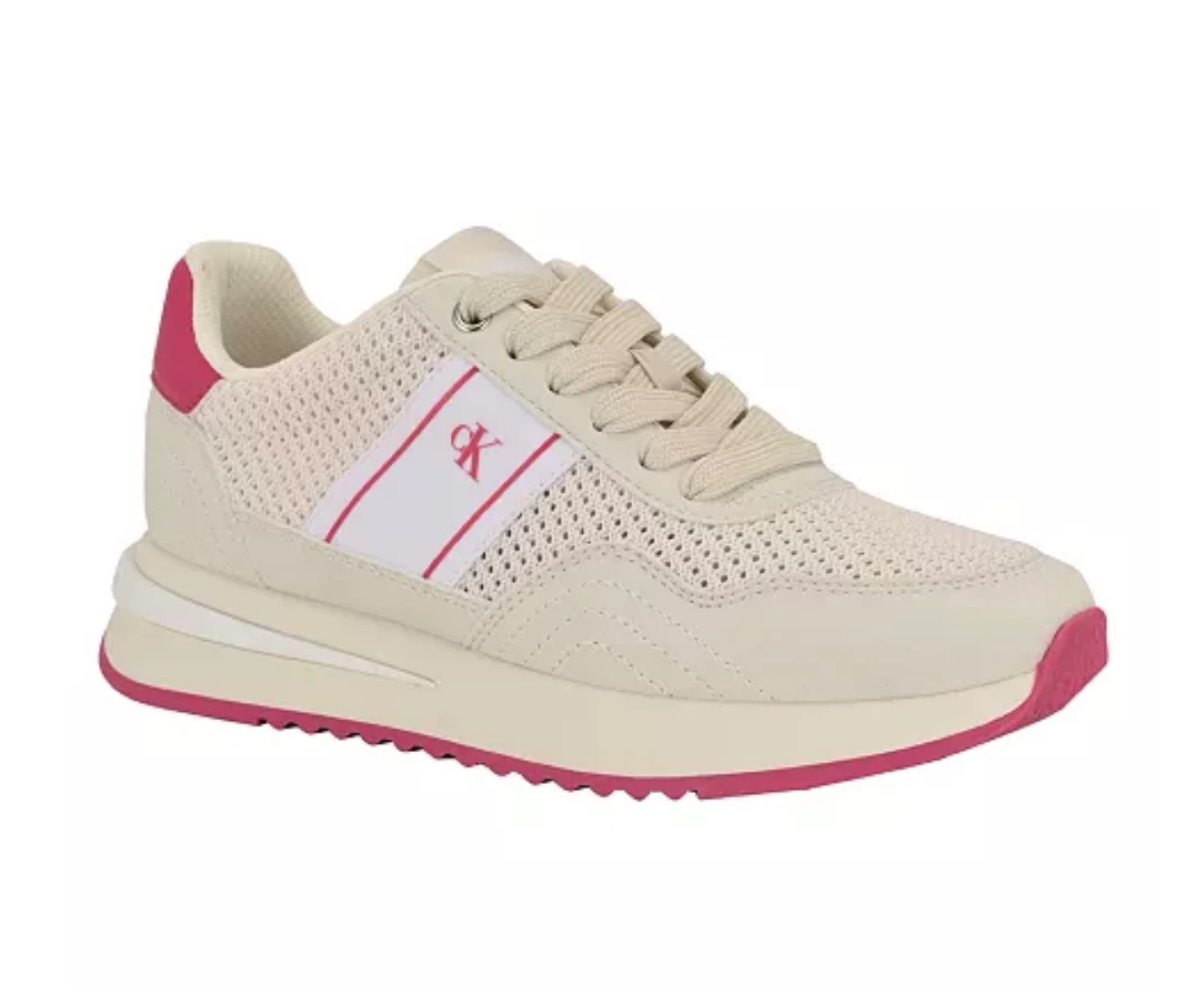 Calvin Klein KC PALIMER Women's Sneakers Light Gray 7 M - photo 2