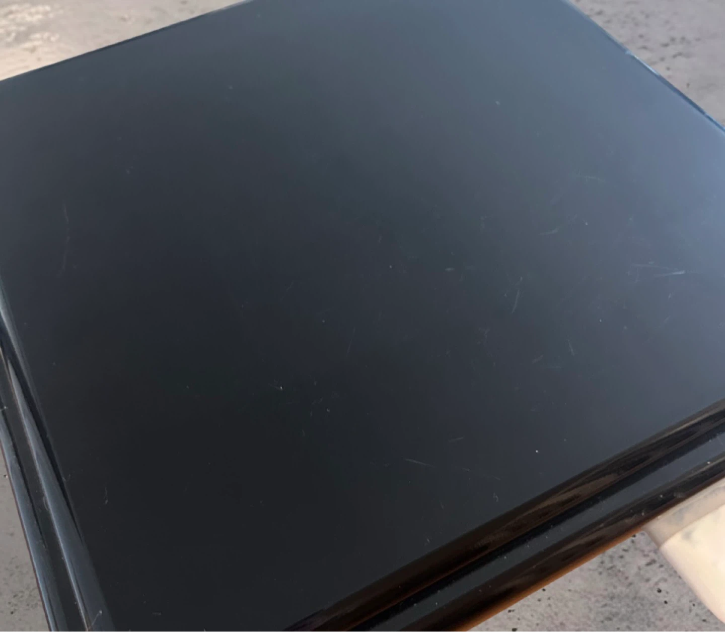 Space  Age Cube Side Tables - Black Lacquer - photo 2