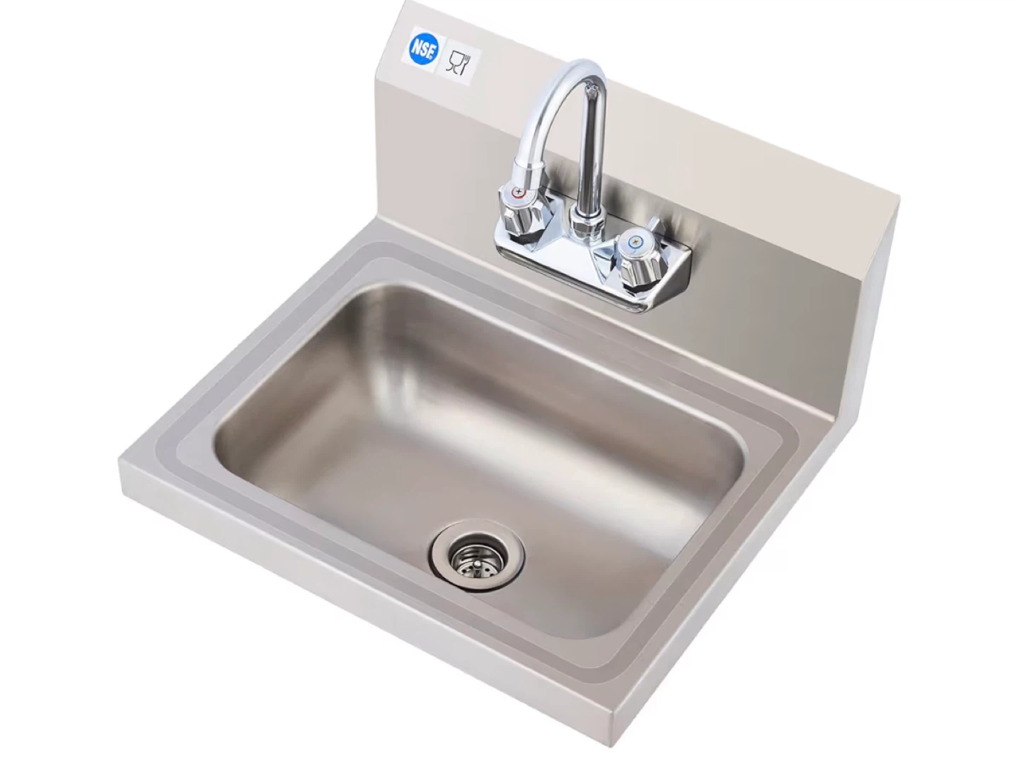 Stainless Steel Utility Sink with Faucet