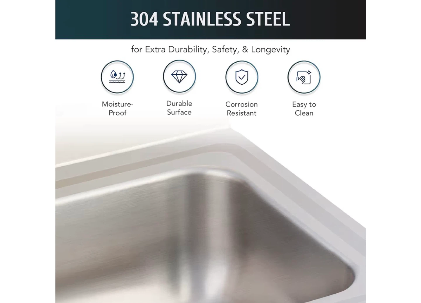 Stainless Steel Utility Sink with Faucet - photo 5