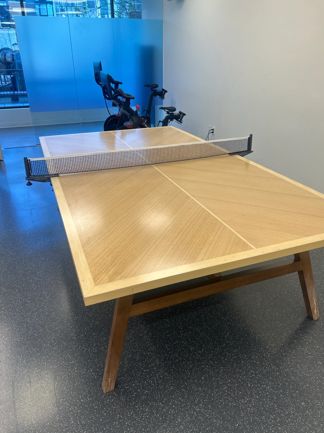 Wooden Ping Pong Table with Net - photo 2