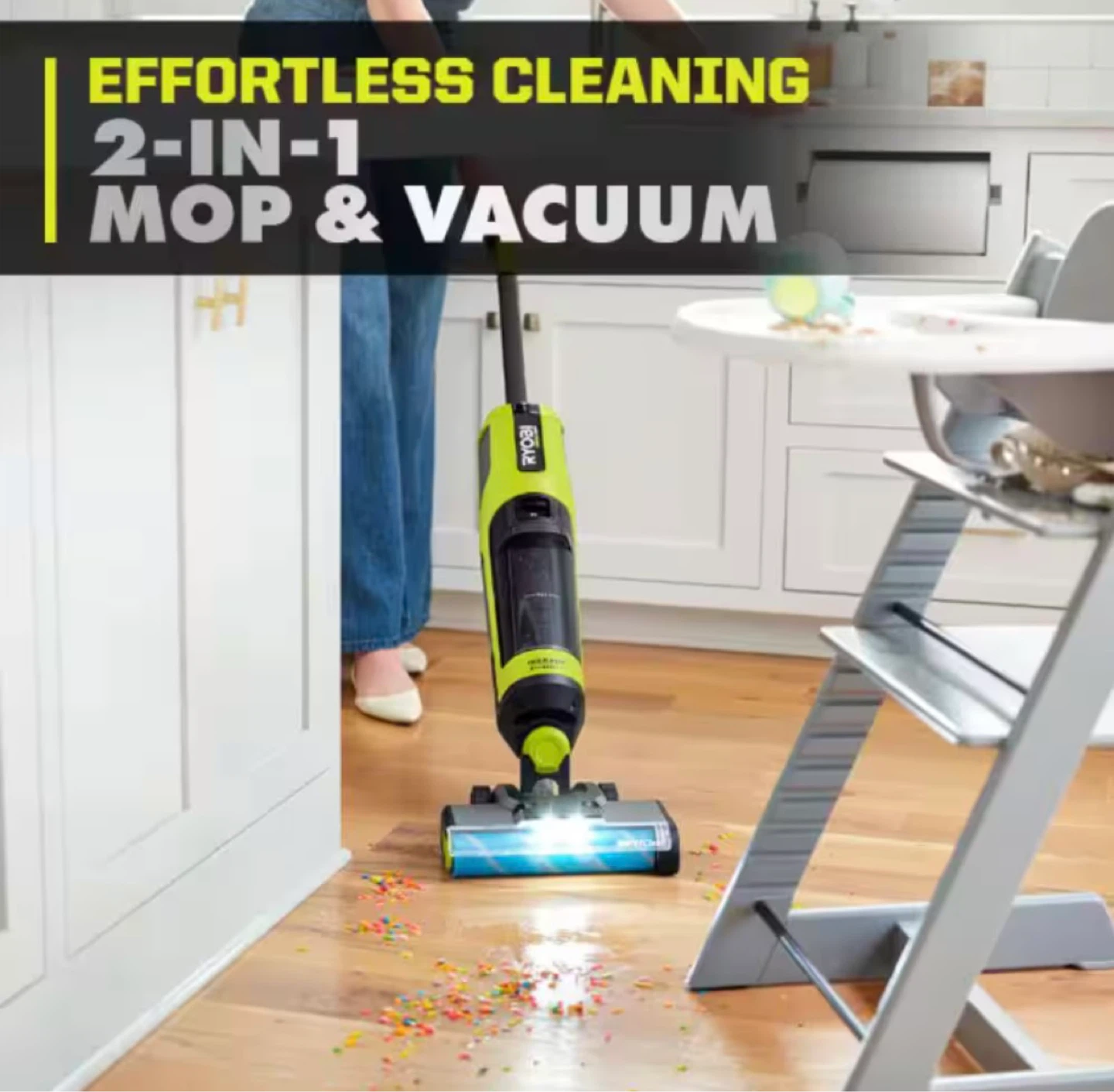 Ryobi ONE+ HP SwiftClean Wet/Dry Stick Vacuum - photo 2