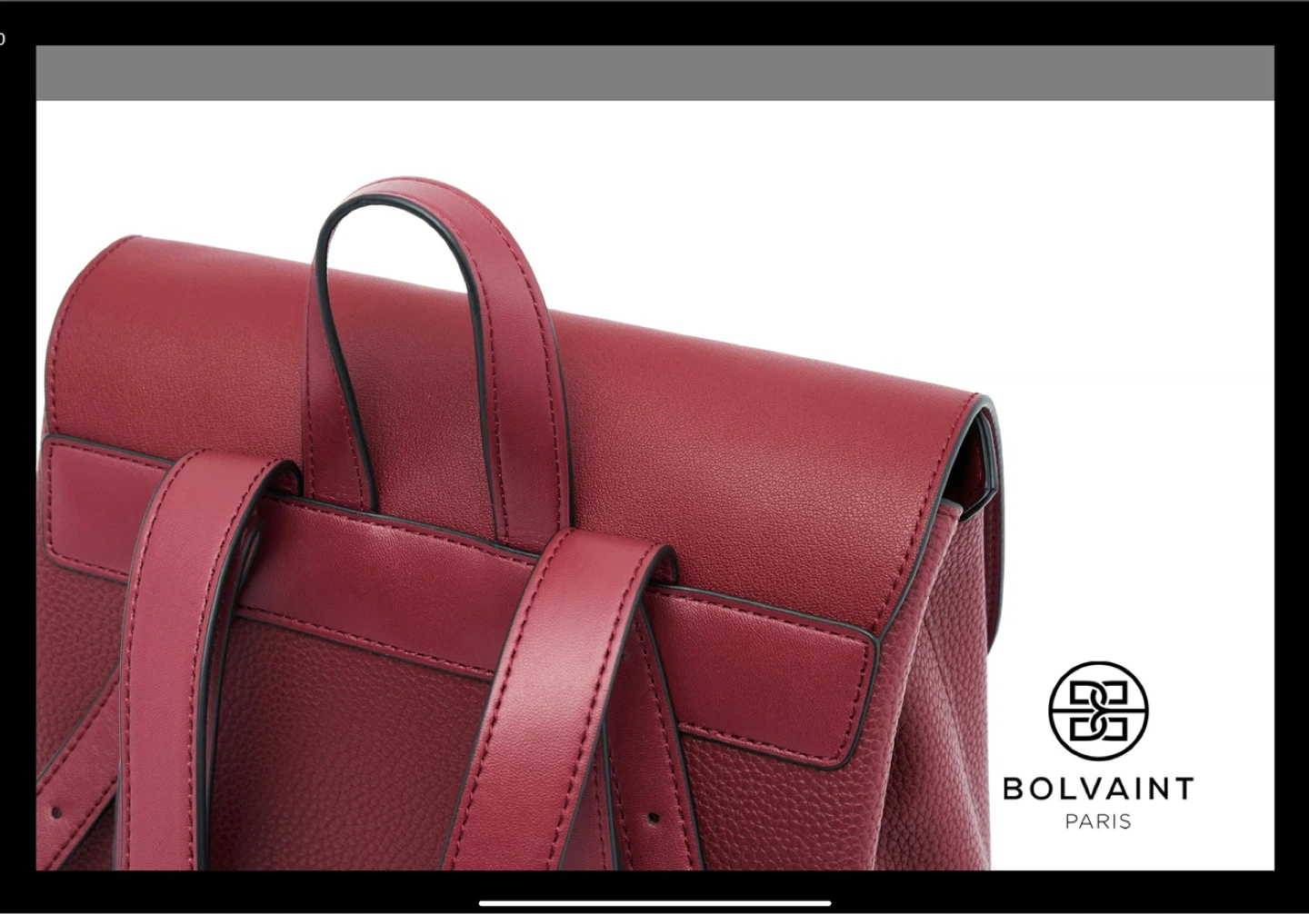 Bolvaint Paris The Geneviève Backpack - Plum - photo 5