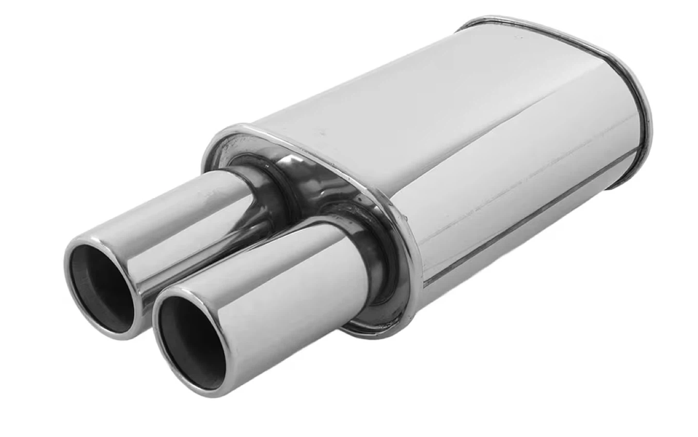 Universal Dual Exhaust Muffler - photo 3