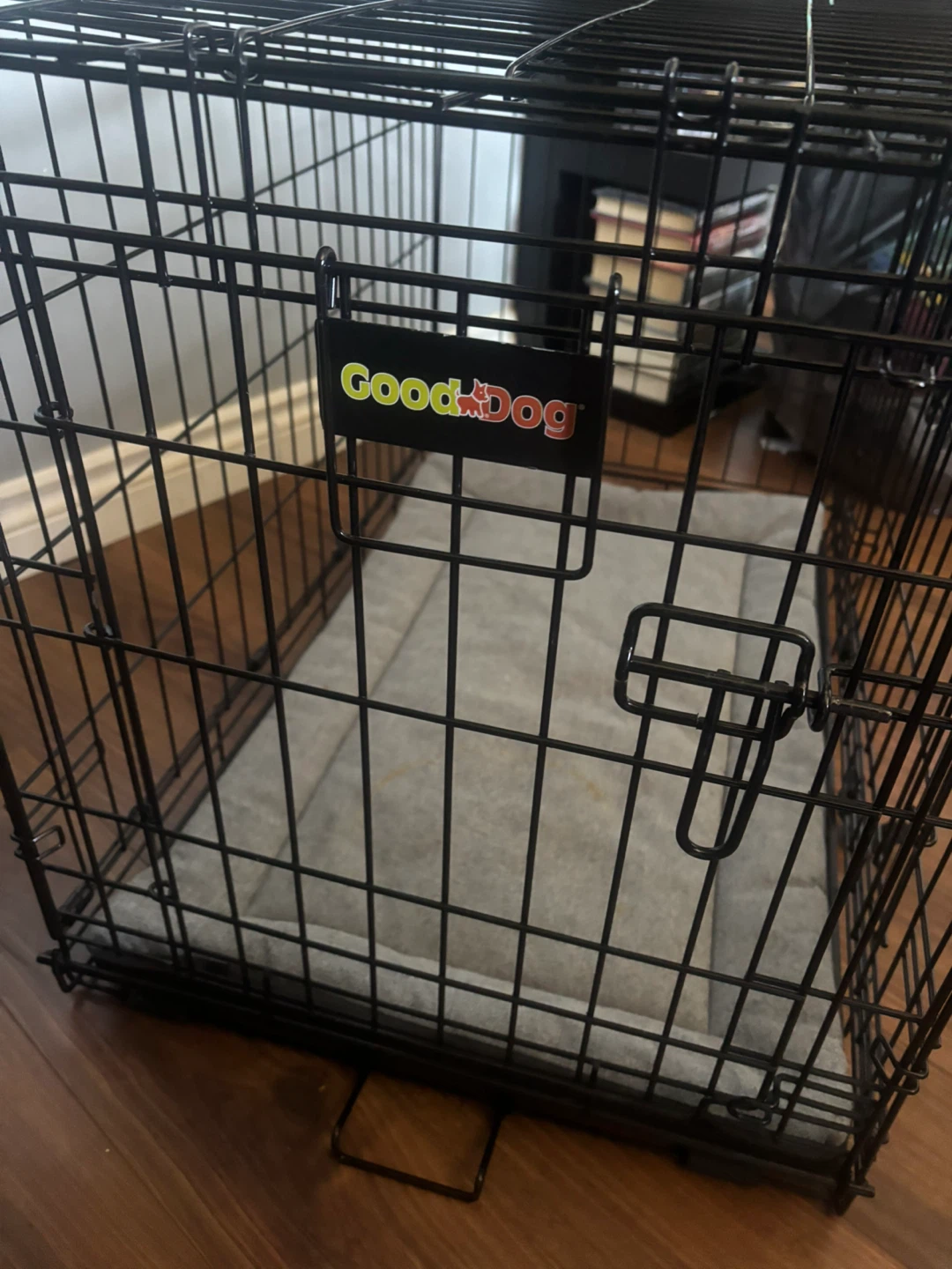 Good Dog Medium Metal Dog Crate with Free Mat - photo 3
