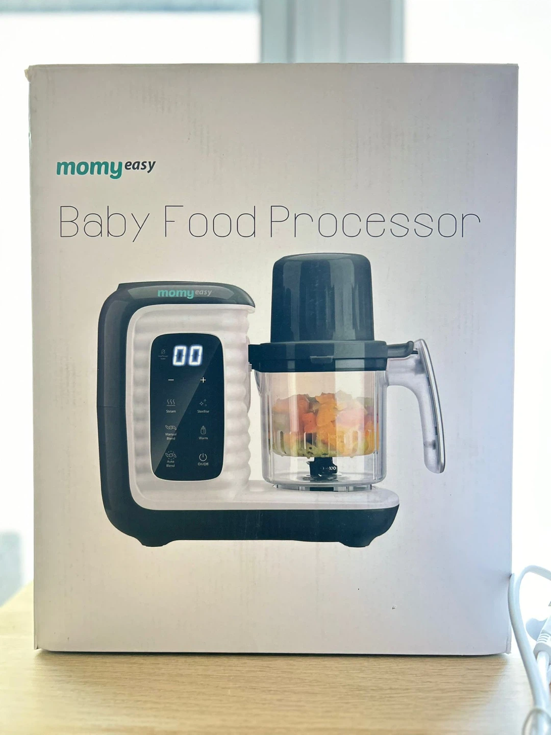 Momy Easy Baby Food Processor Steamer and Blender - photo 2