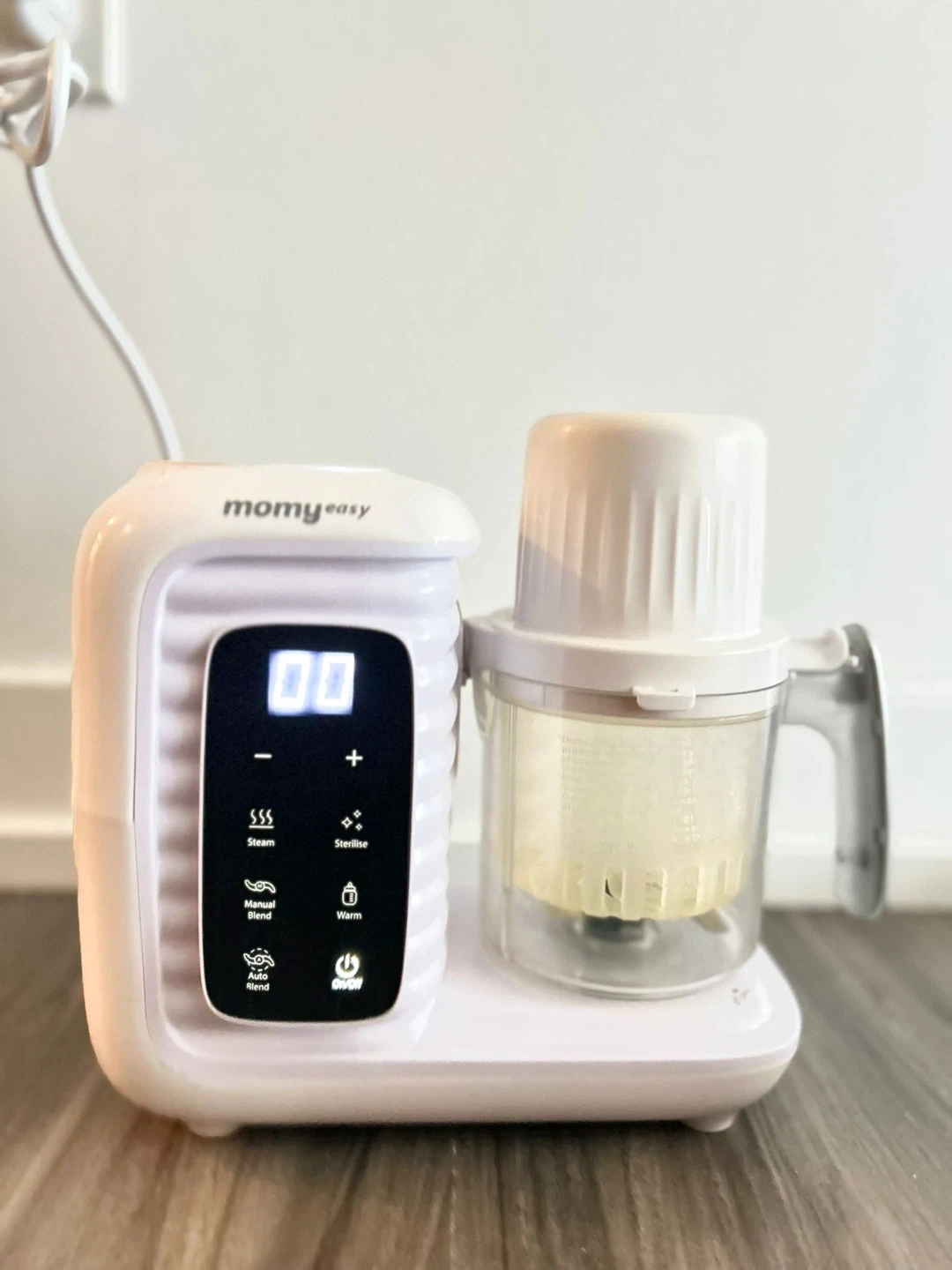 Momy Easy Baby Food Processor Steamer and Blender