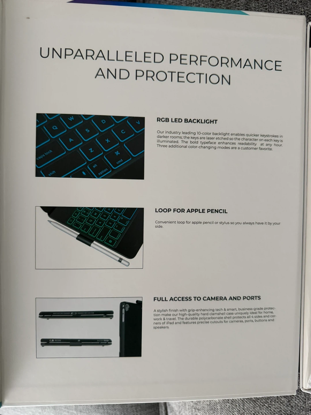 TYPECASE FLEXBOOK 7-in-1 Keyboard Case for iPad - photo 3