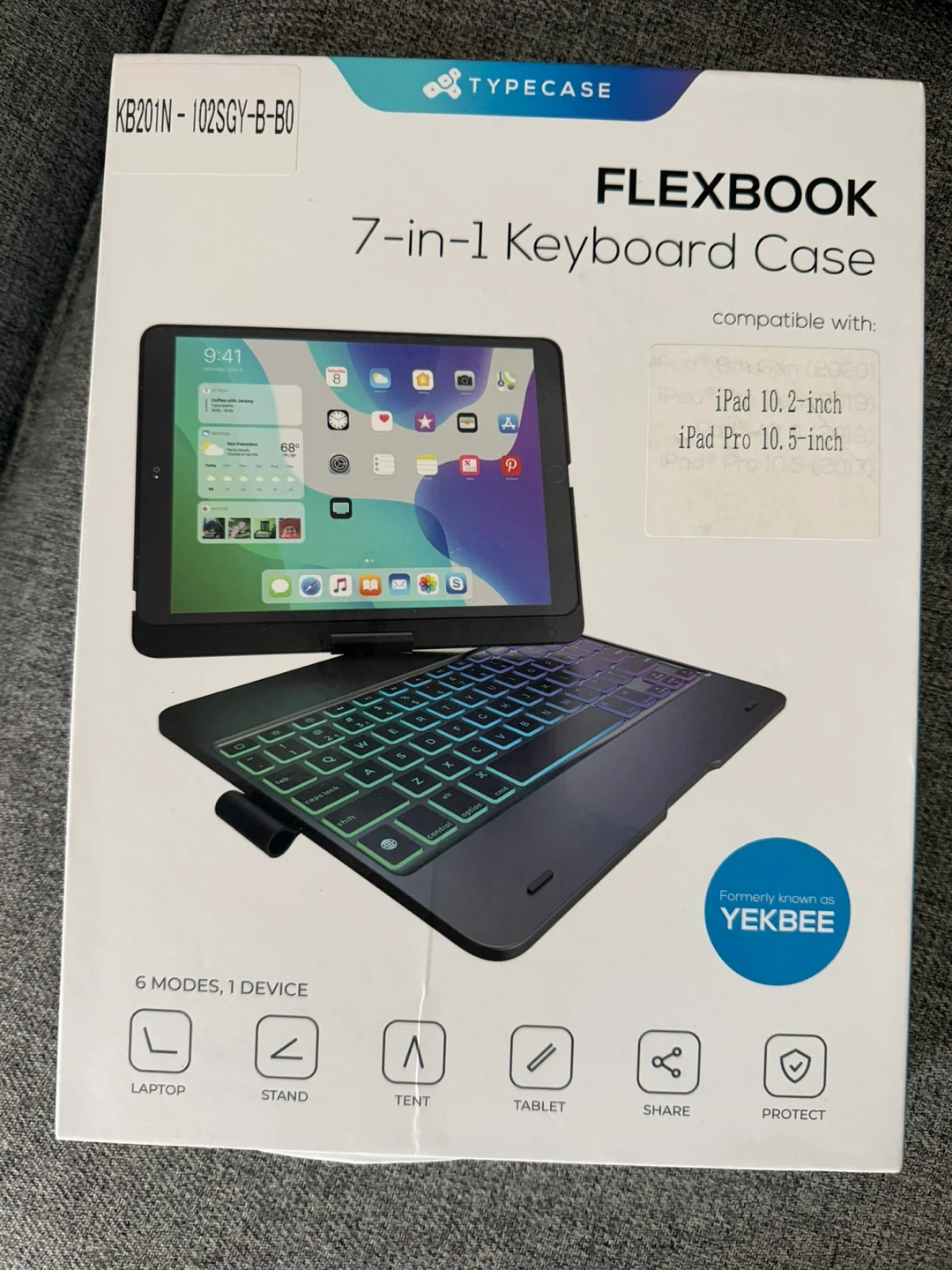 TYPECASE FLEXBOOK 7-in-1 Keyboard Case for iPad