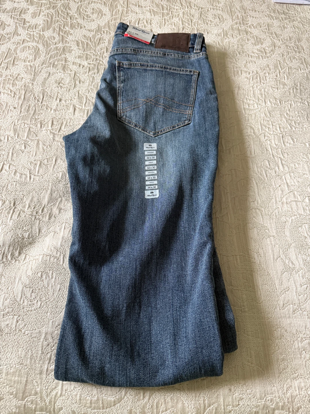 NWT Wind River Outfitters Straight T Max Jeans 34x30 - photo 2