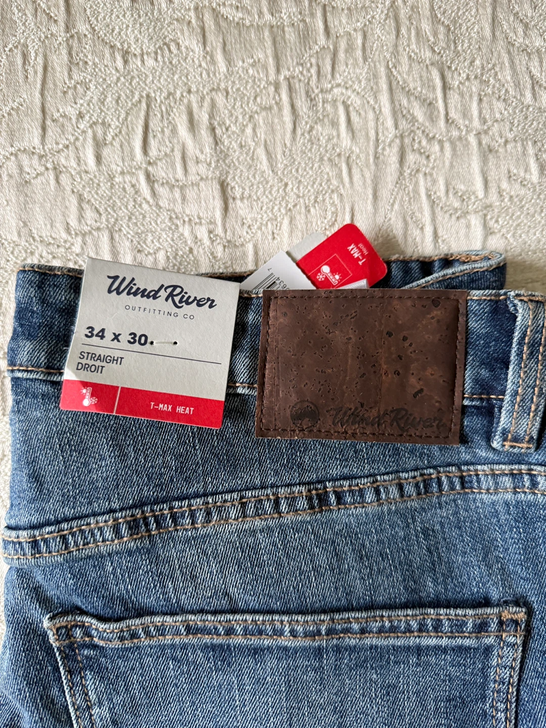 NWT Wind River Outfitters Straight T Max Jeans 34x30