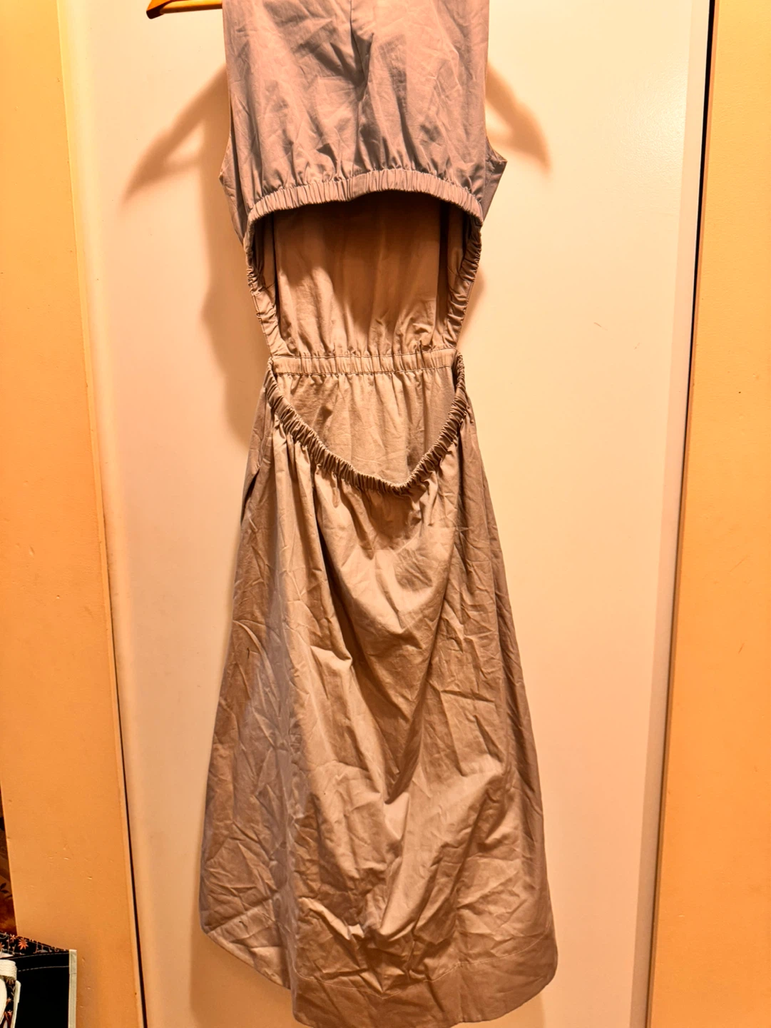 Babaton Sleeveless Midi Dress - Taupe - XS - photo 2