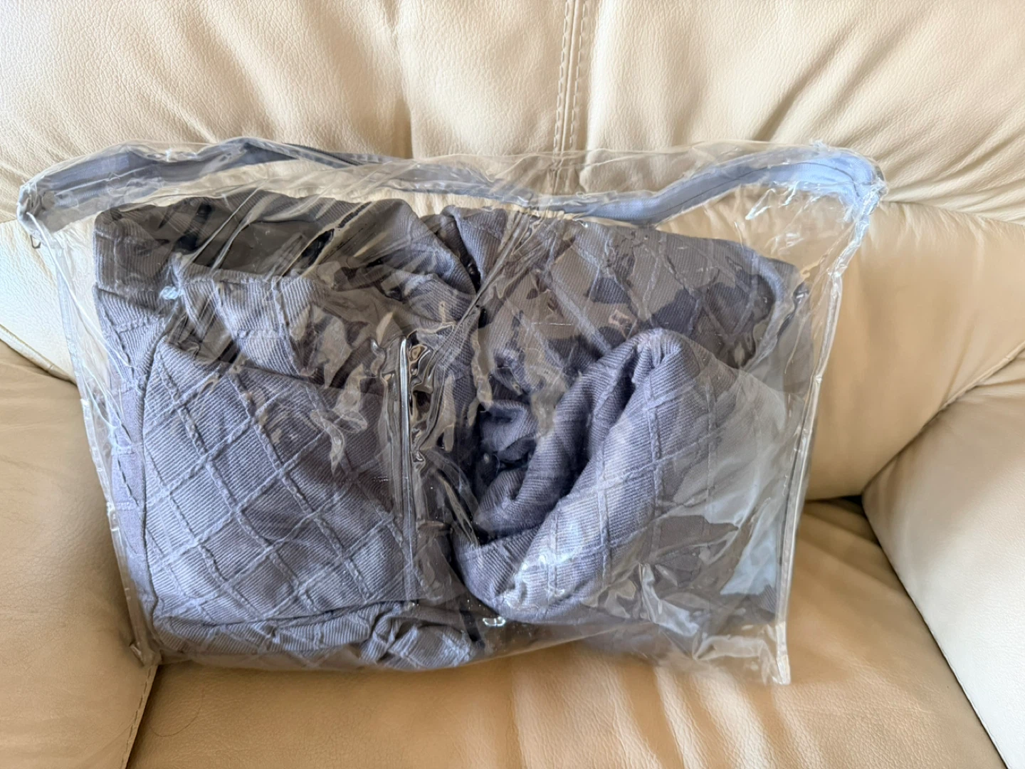 Grey Diamond Pattern Sofa Covers (Set of 2) - photo 3