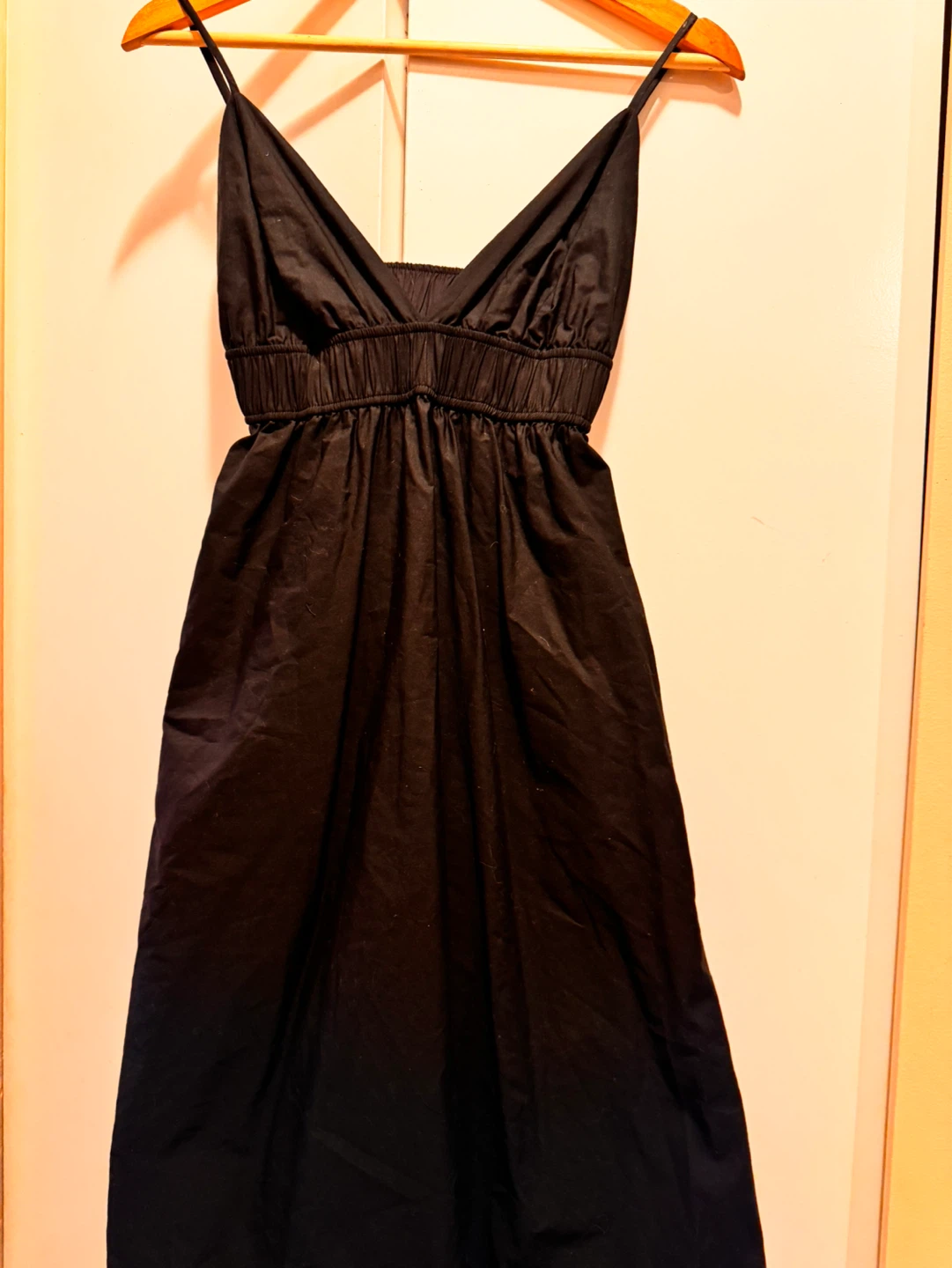 Babaton Black Maxi Dress Size S