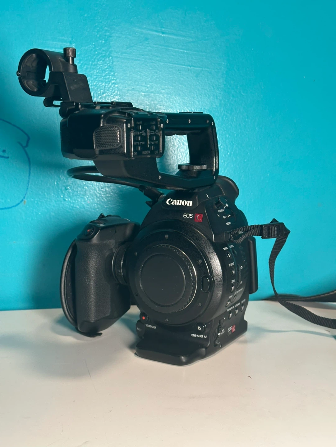 Canon EOS C100 Cinema Camera with dpaf upgrade