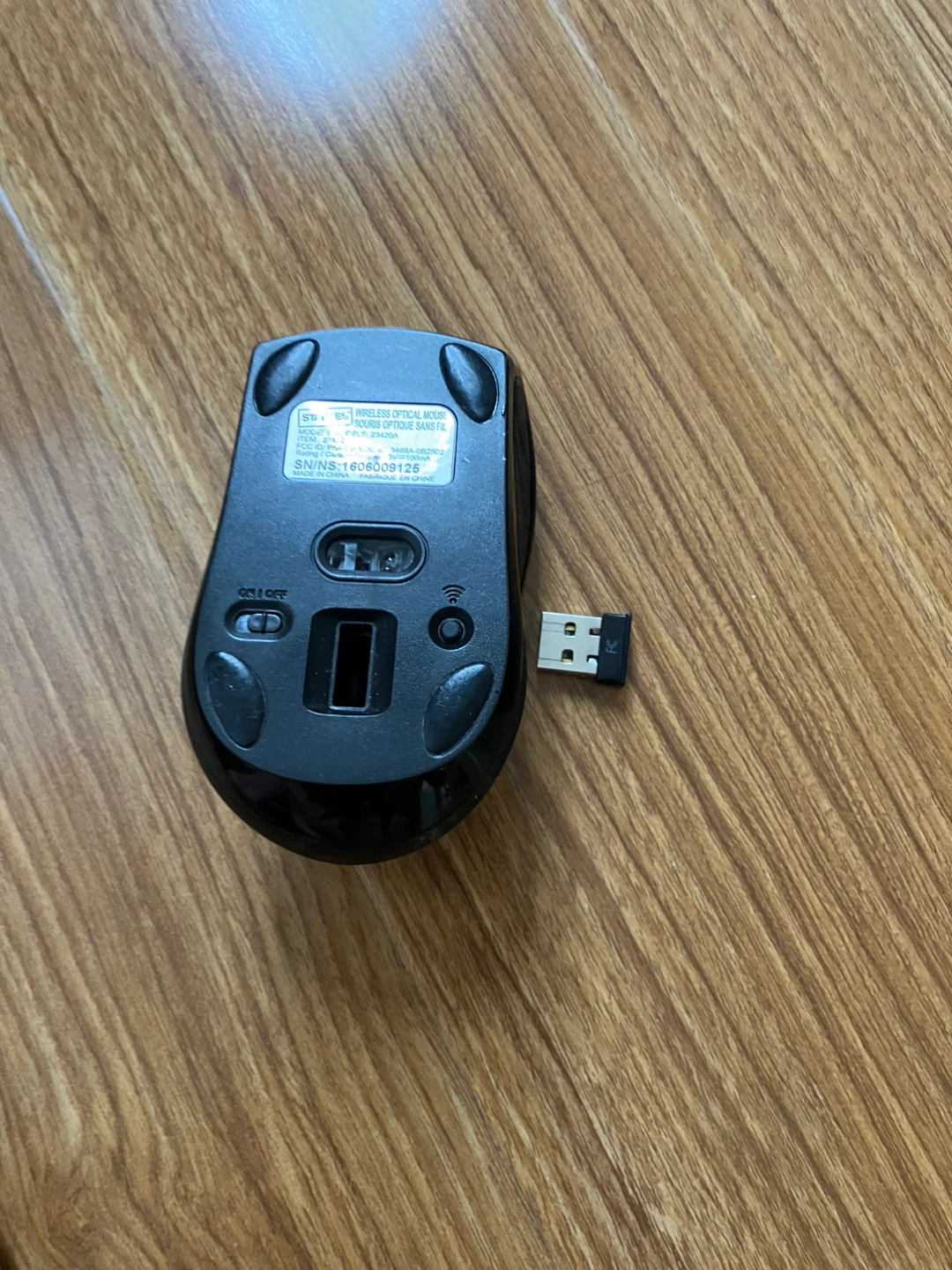 Staples Wireless Optical Mouse Black - photo 3
