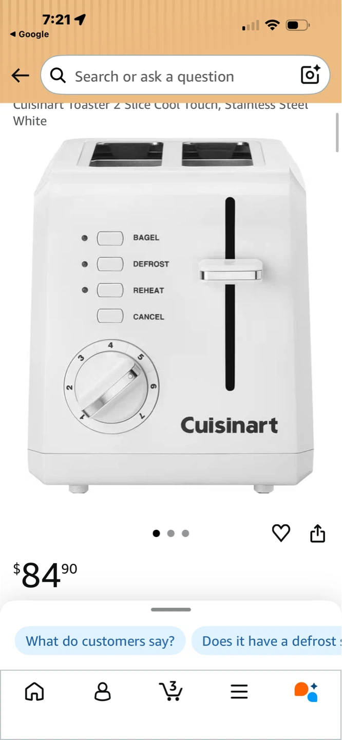 Cuisinart Compact 2-Slice Toaster - brand new - photo 2