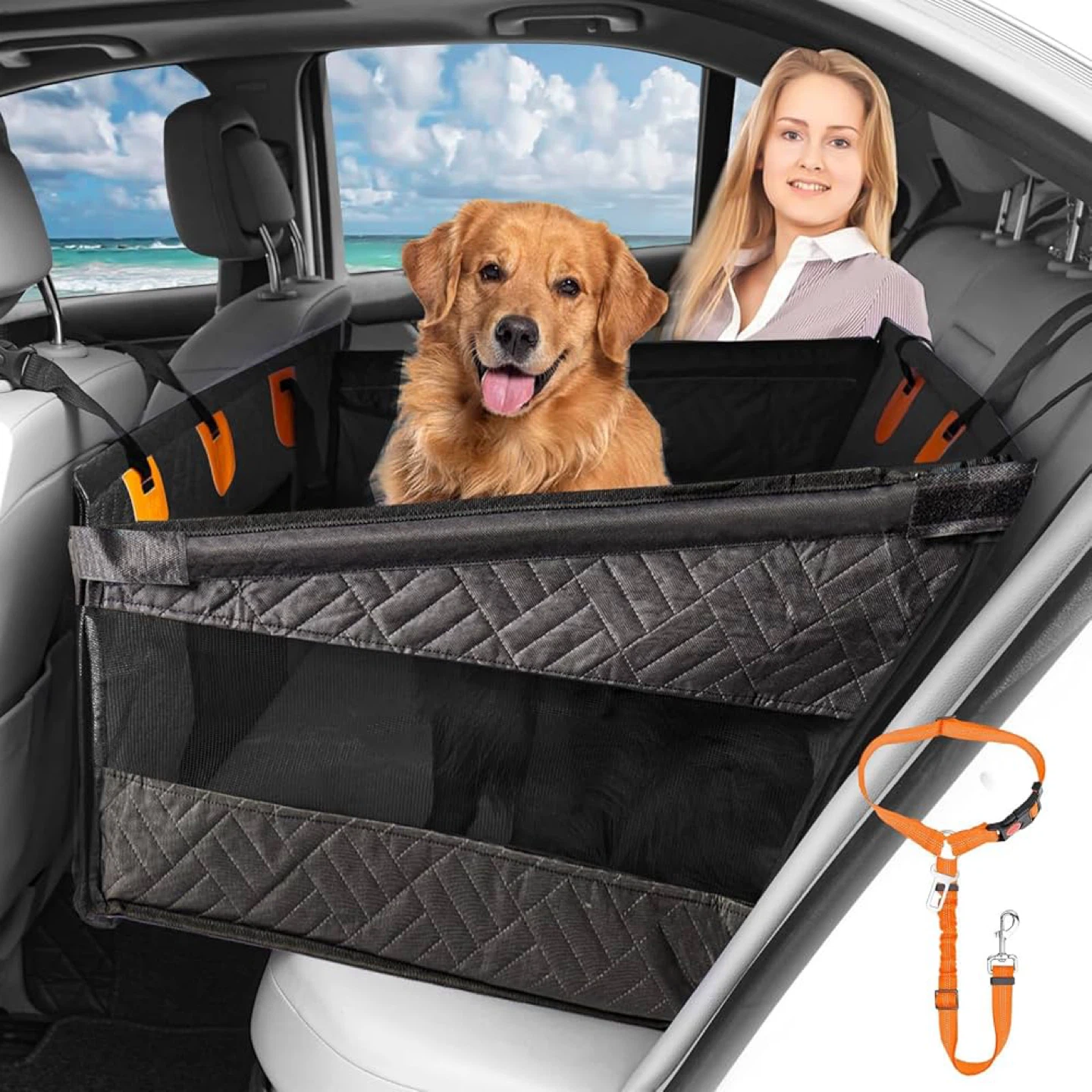 Dog Car Seat for Large/ Medium Dogs - Brand new