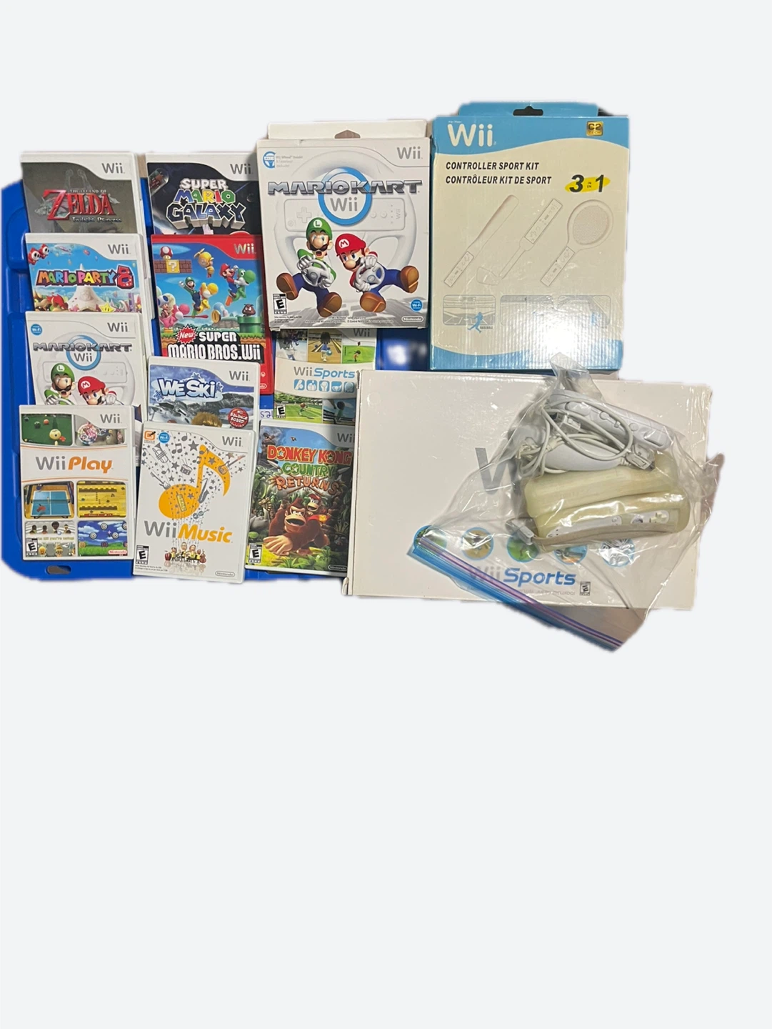 Nintendo Wii Games and Controller Kit