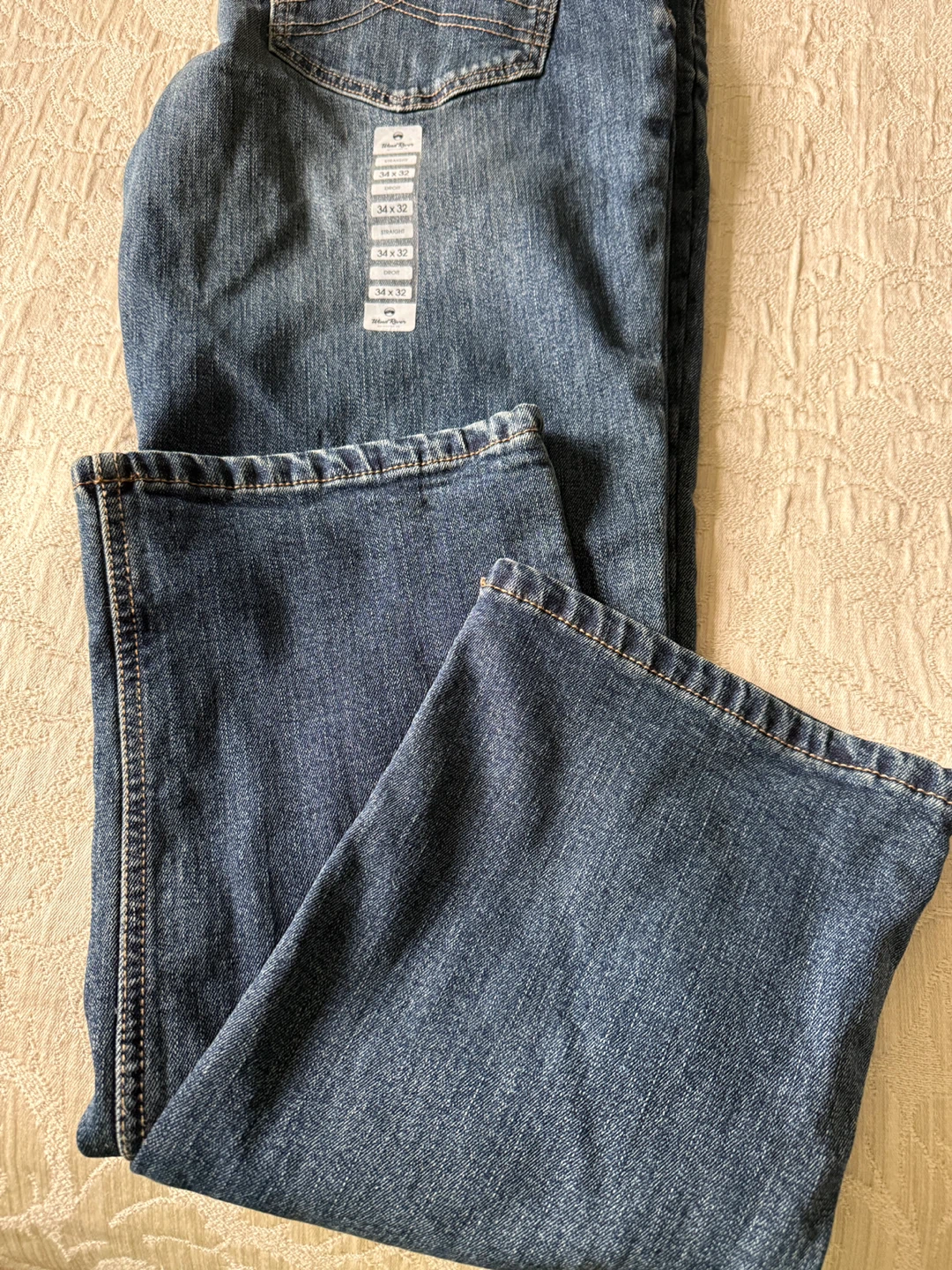 NWT Wind River Straight Fit T-Max Jeans - Size 34x32 - photo 4