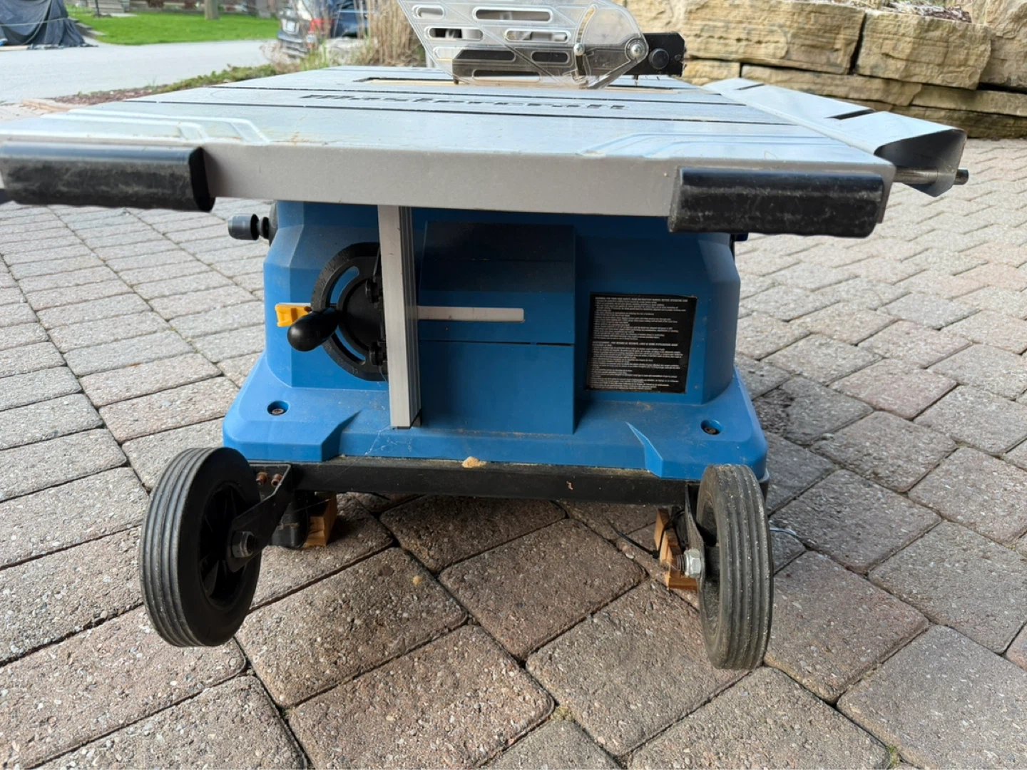 Mastercraft 10” table saw - photo 5
