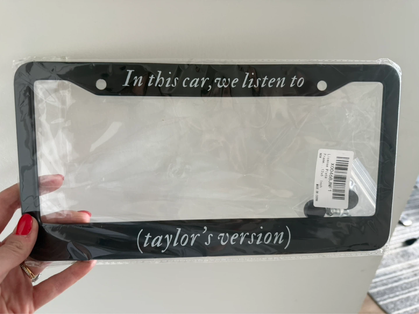 Taylor Swift License Plate Frame