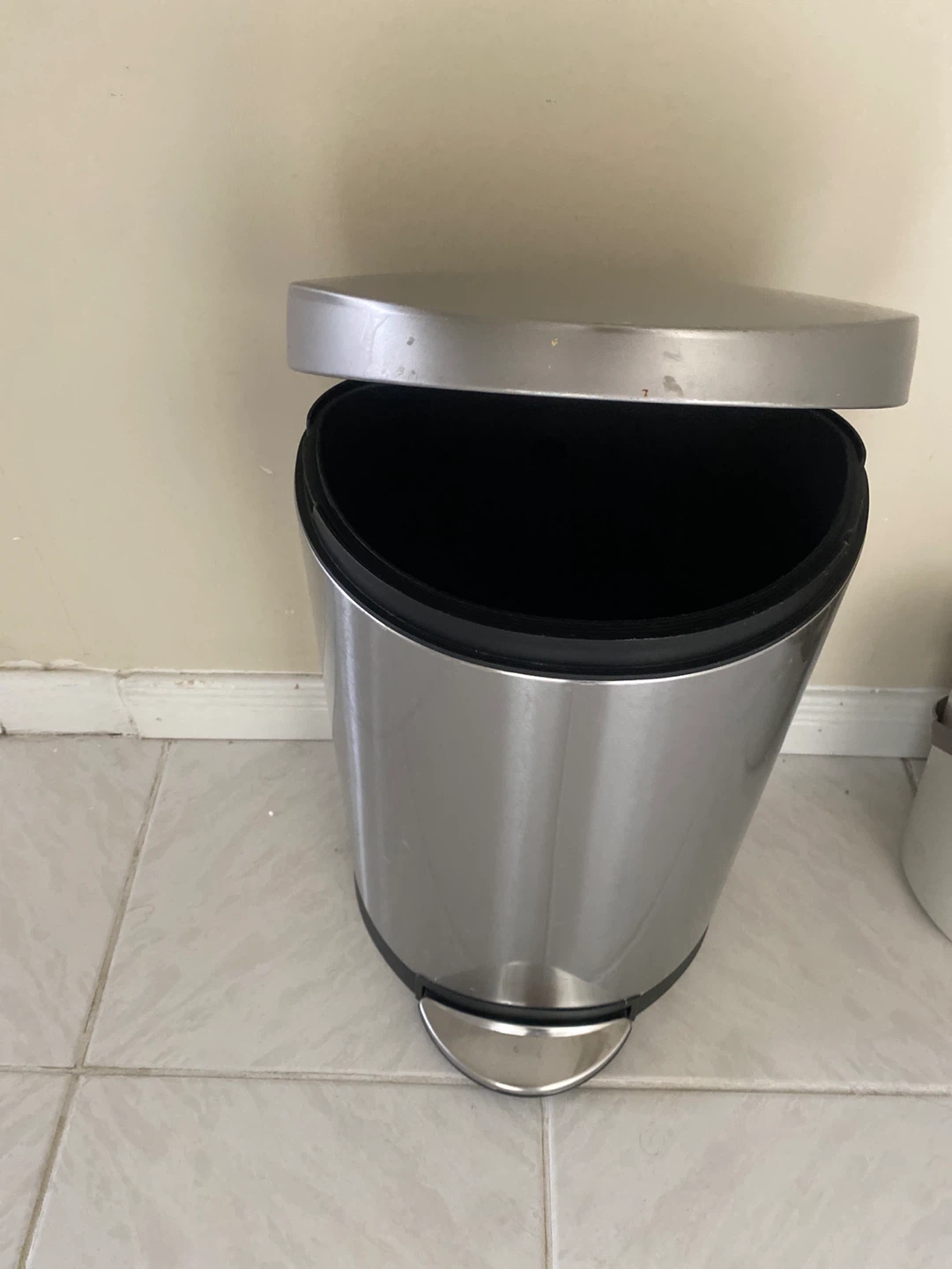 Stainless Steel Step Trash Can