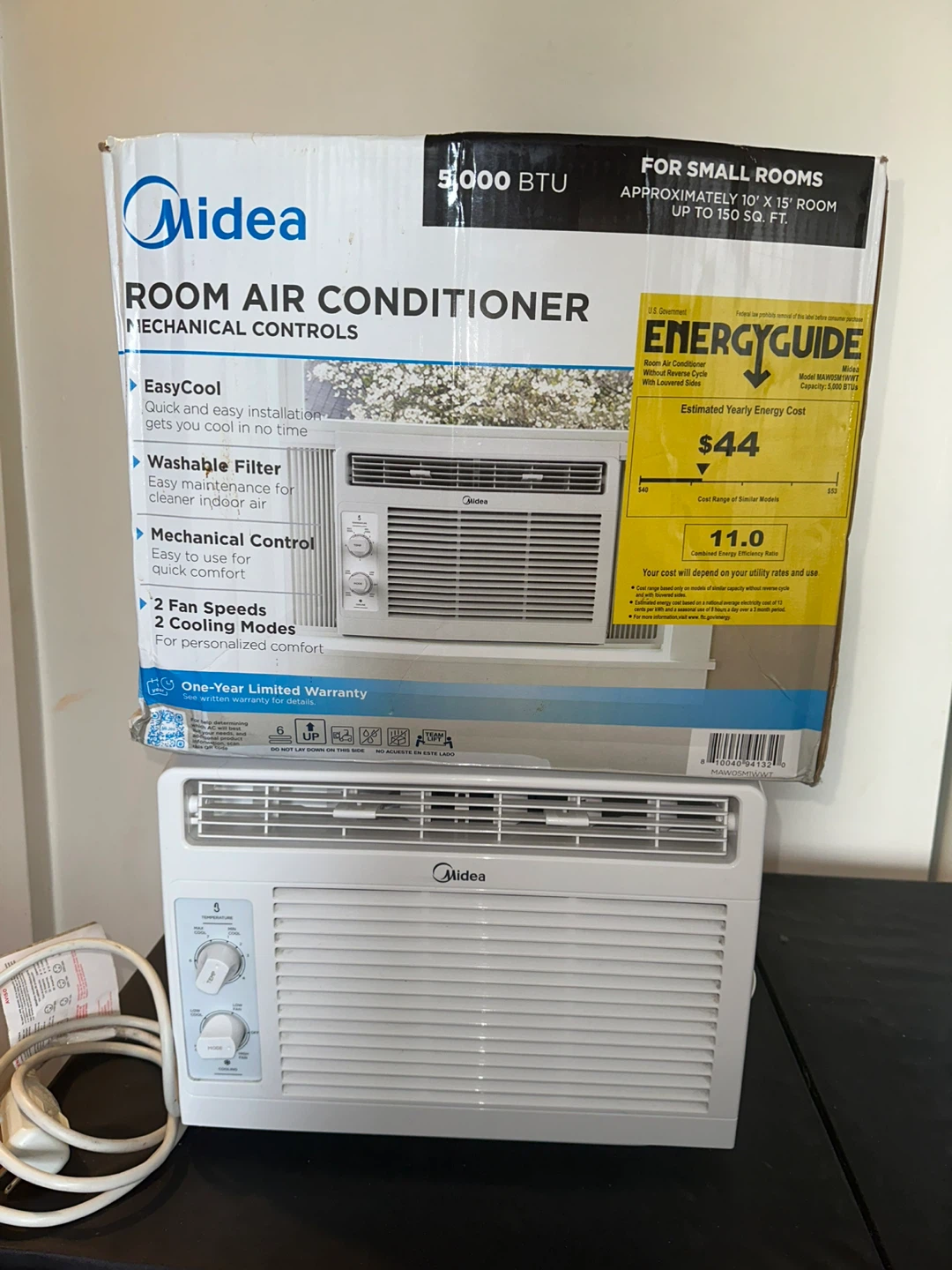 Like New Window AC, Ready to Install + Full Kit Included