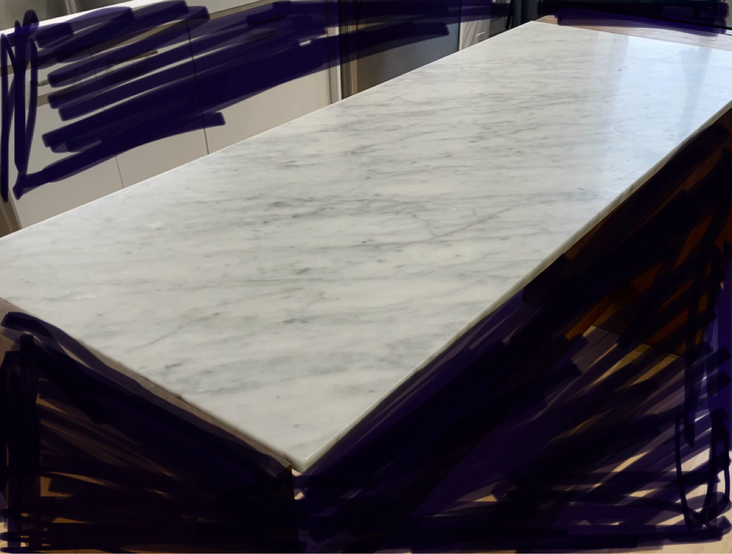 Carrara Marble Slab - photo 2