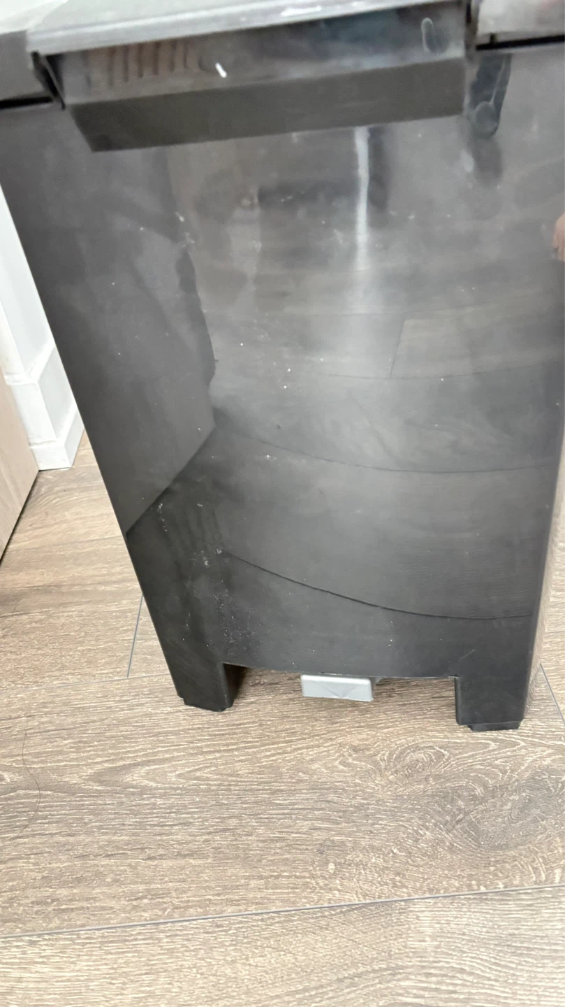 Mistral Step Can with Removable Liner - 19L Black Trash Can - photo 5