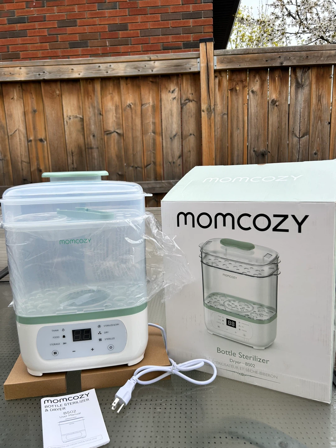 Momcozy Bottle Sterilizer & Dryer - photo 2