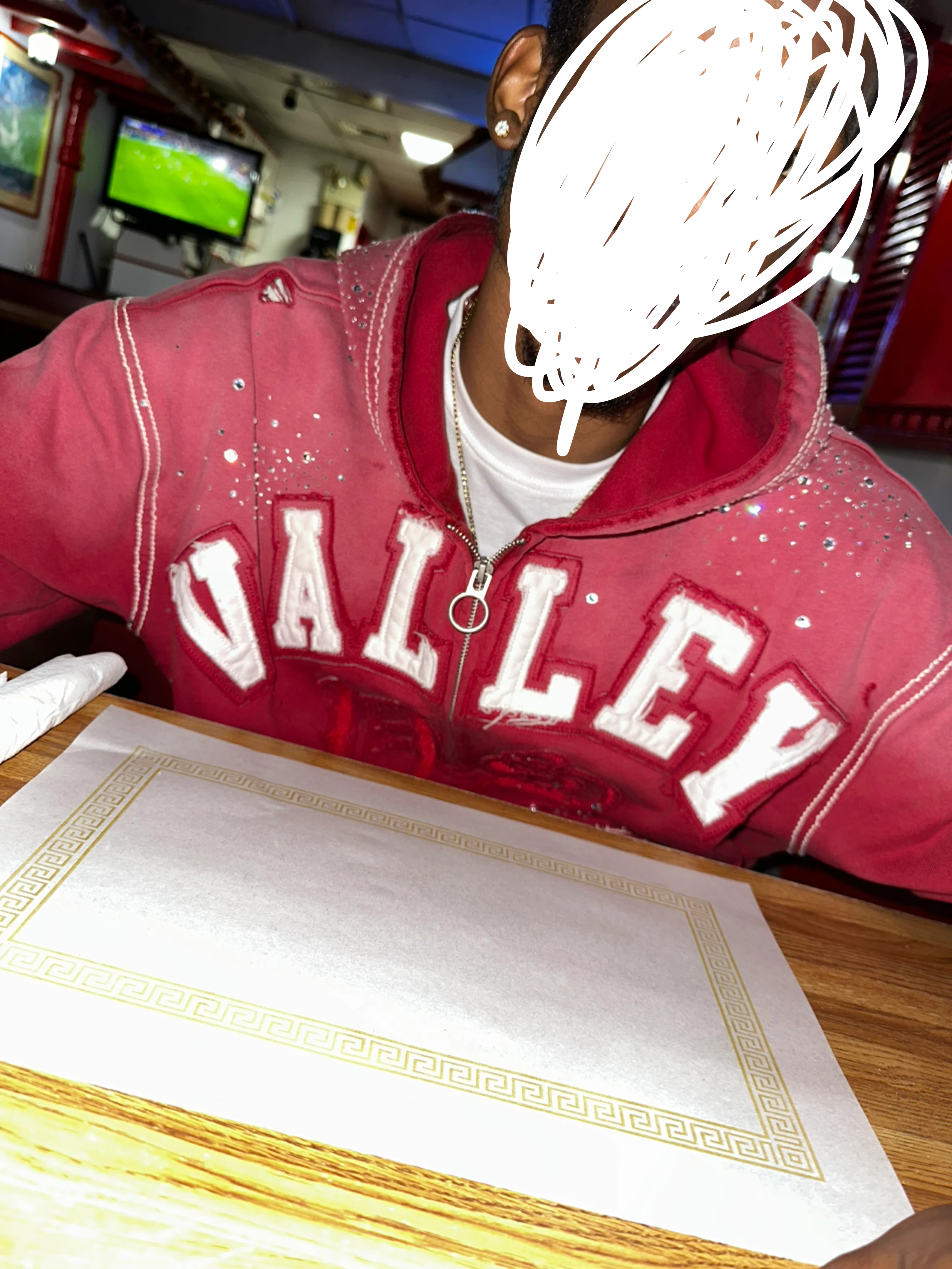 VALLEY DREAMS Ruby "Vale Forever Classico" Zip Up Hoodie - photo 3