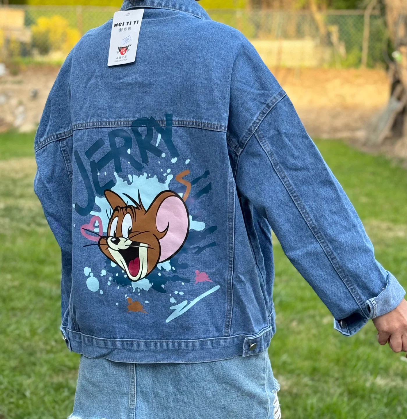 Tom and Jerry Denim Jacket - photo 3