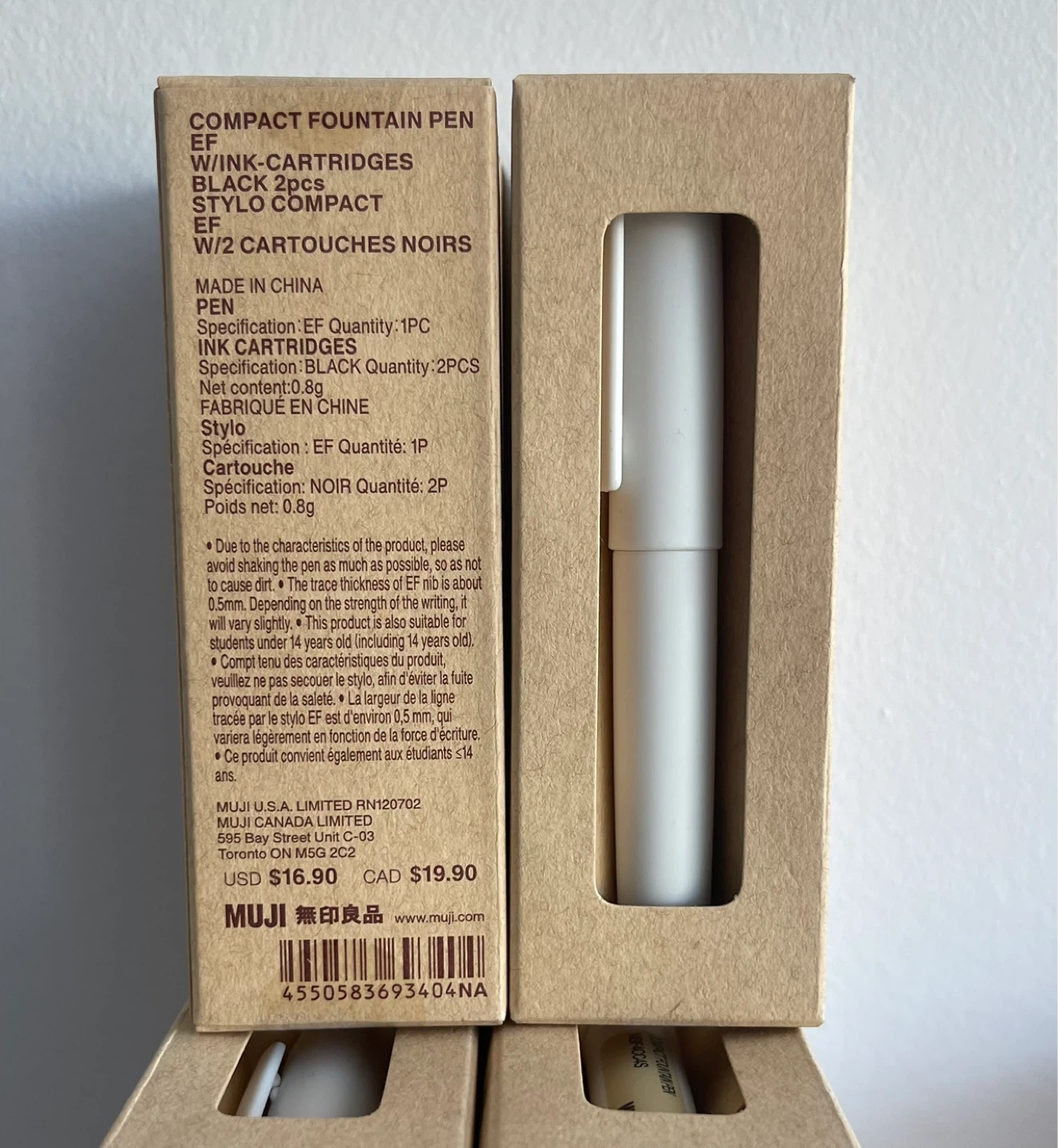 MUJI Compact Fountain Pen EF - photo 2