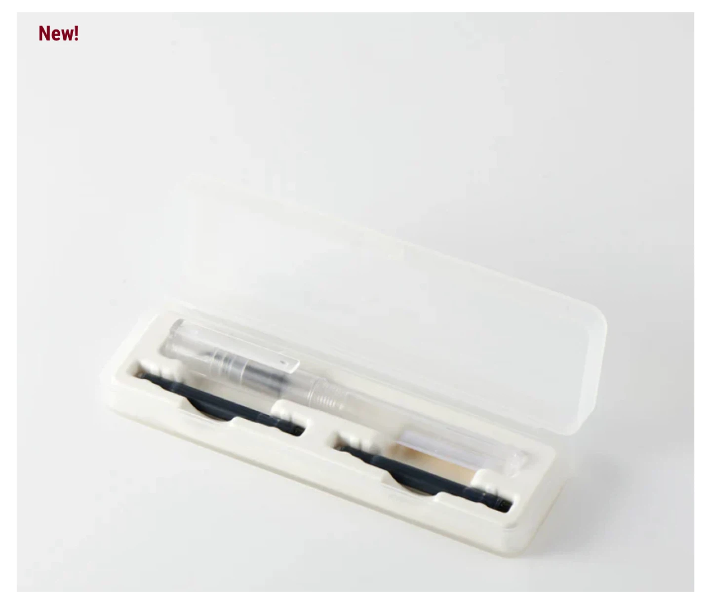 MUJI Polycarbonate Fountain Pen EF Nib - photo 2
