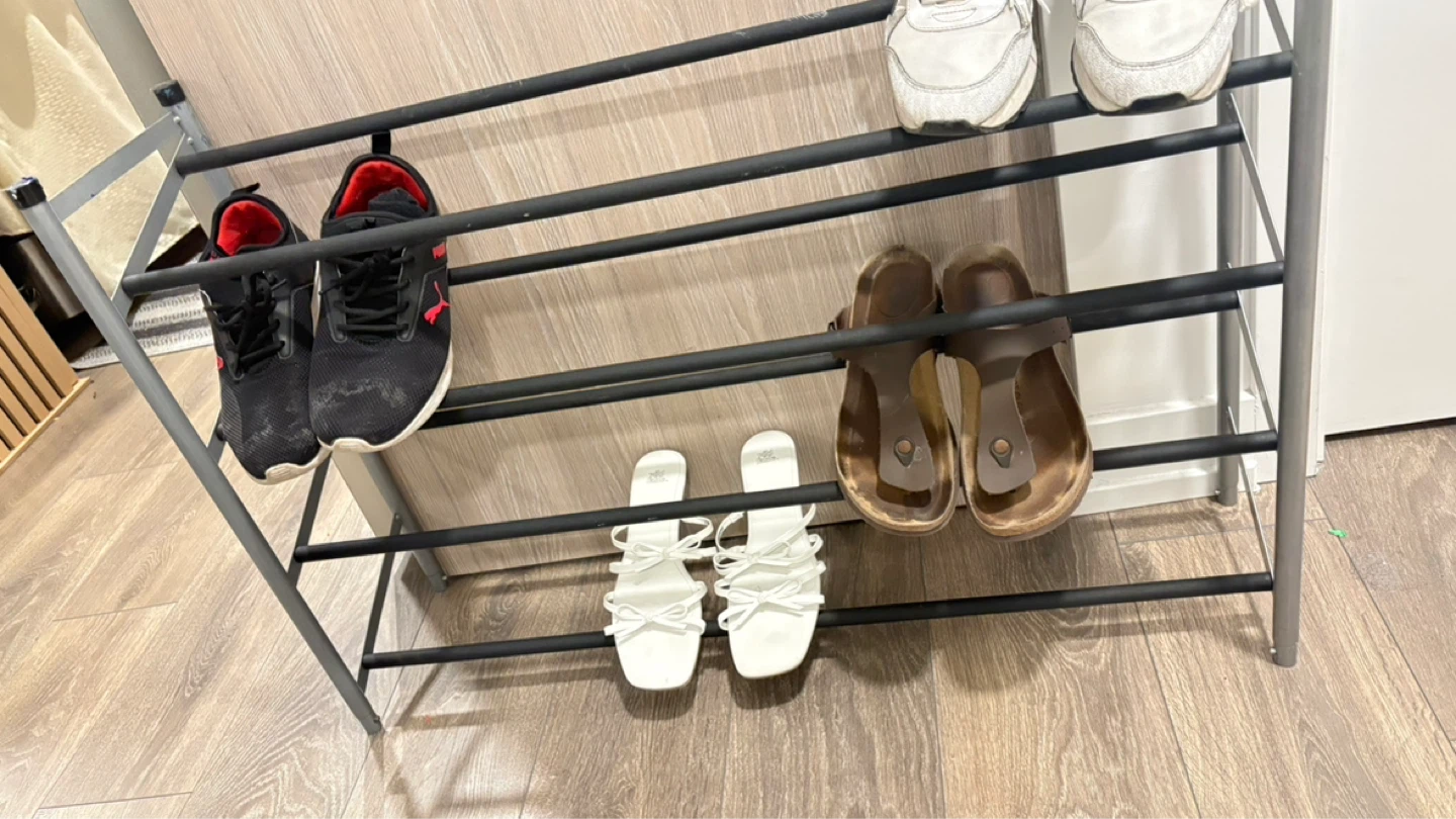 4-Tier Shoe Rack