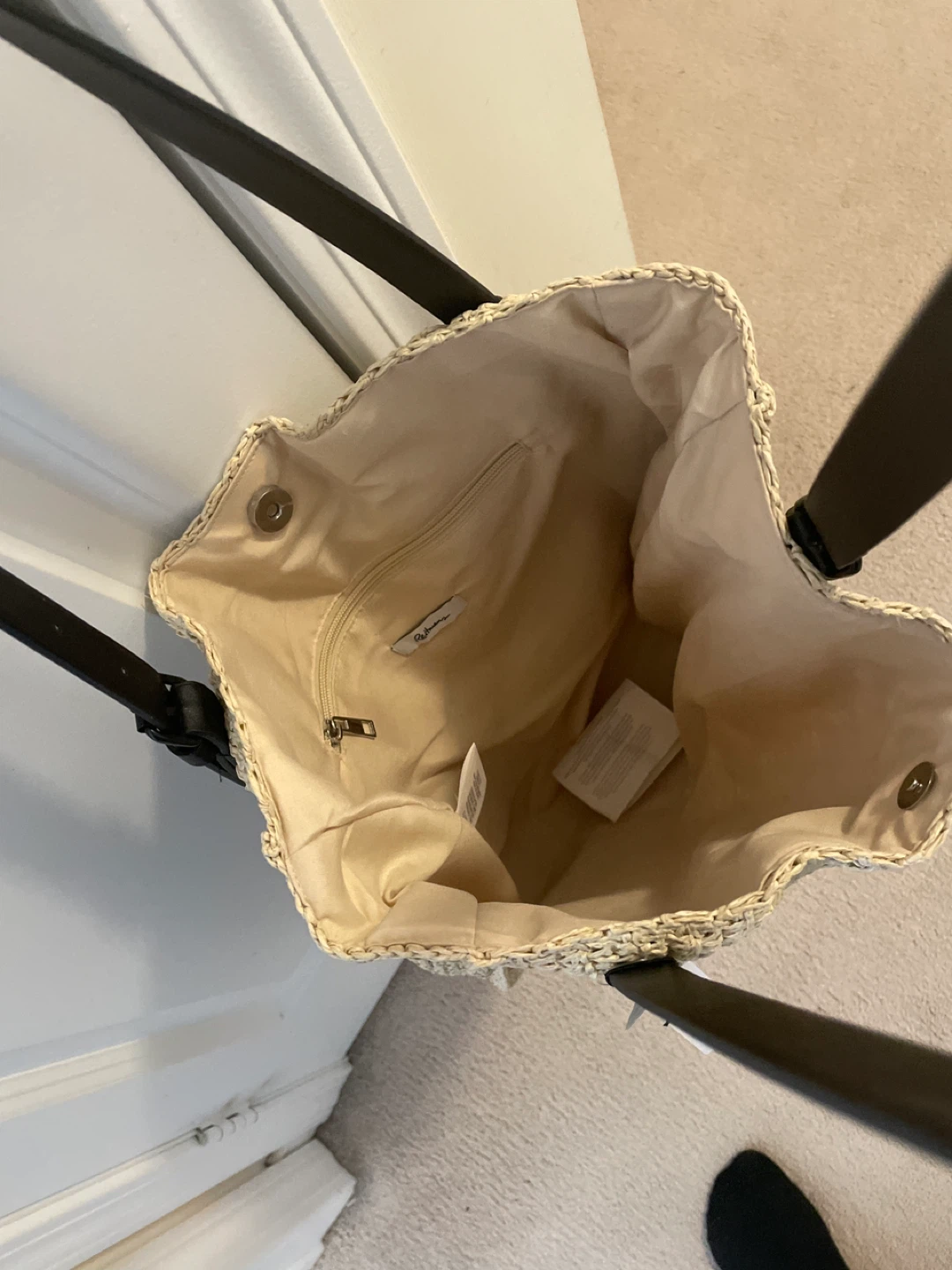 Brand new with tags Straw Tote Bag - photo 3