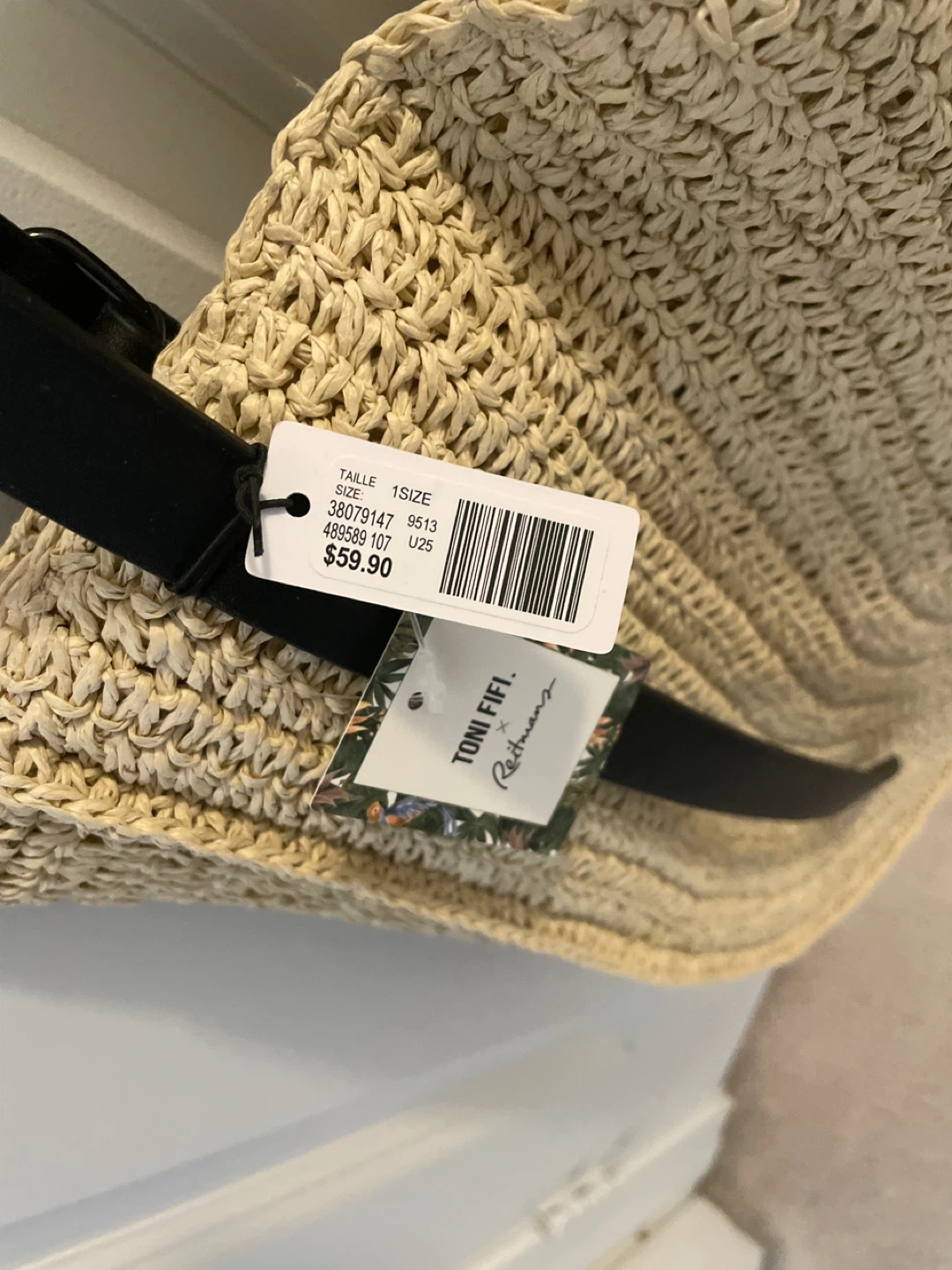 Brand new with tags Straw Tote Bag - photo 2