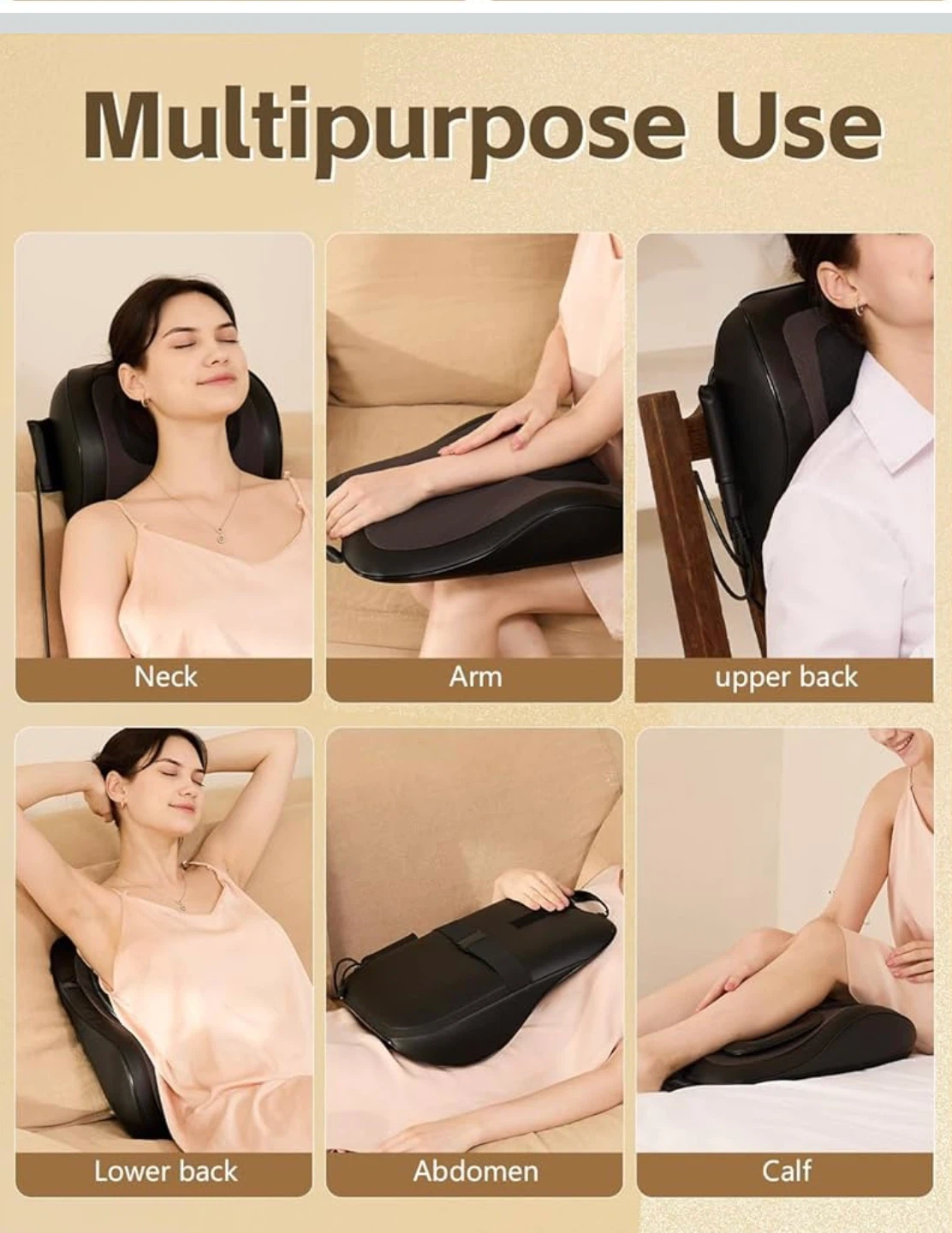 CAREKING Wave Motion Massage Pillow - photo 2