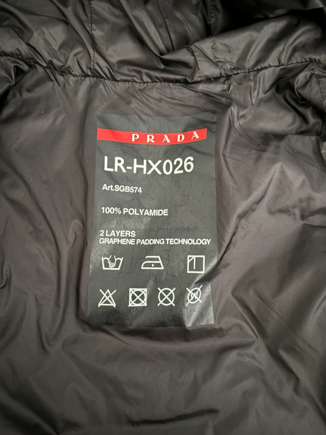 Prada Puffer Jacket Black - photo 3