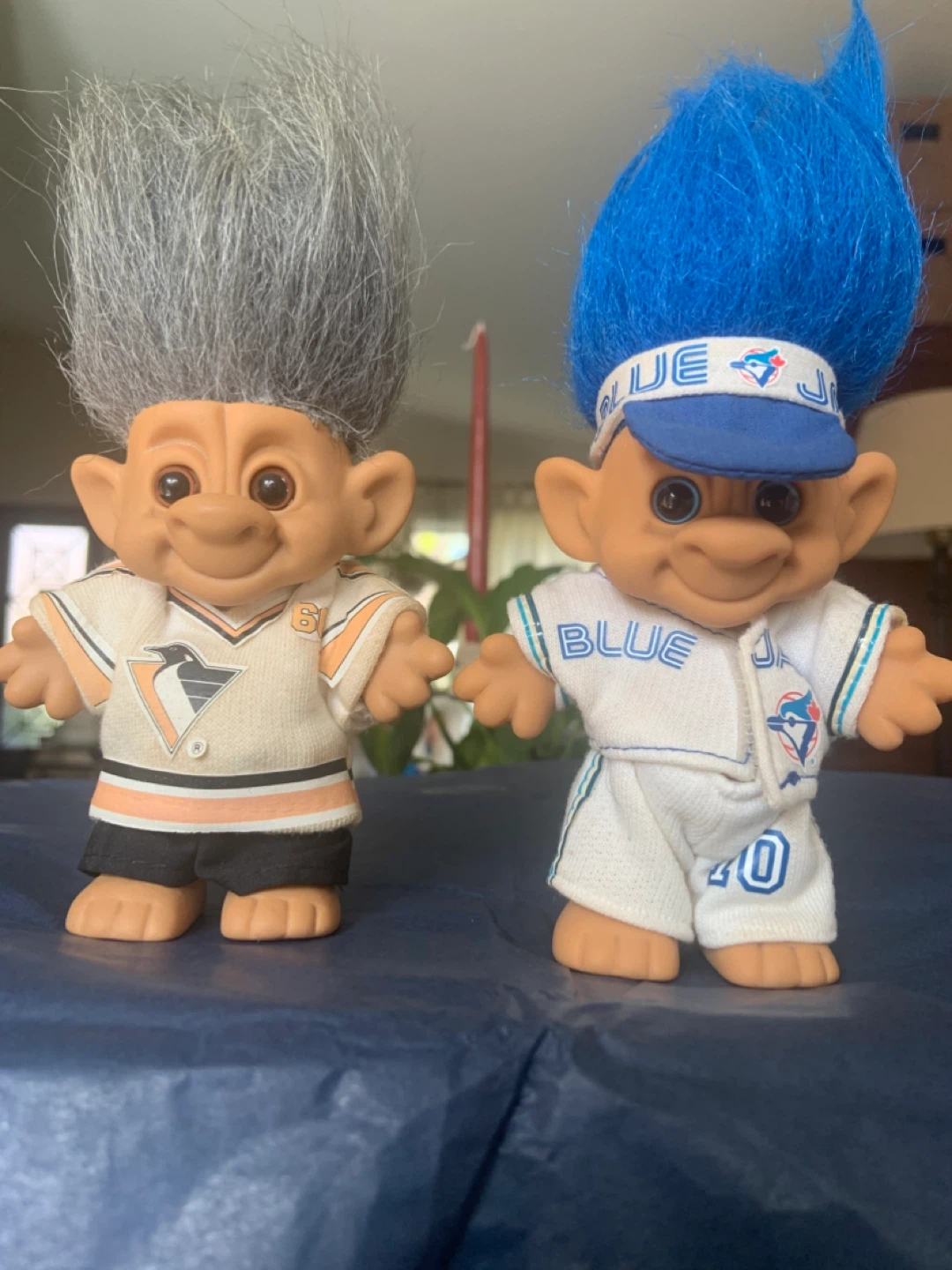Troll Dolls - Toronto Blue Jays & Pittsburgh Penguins