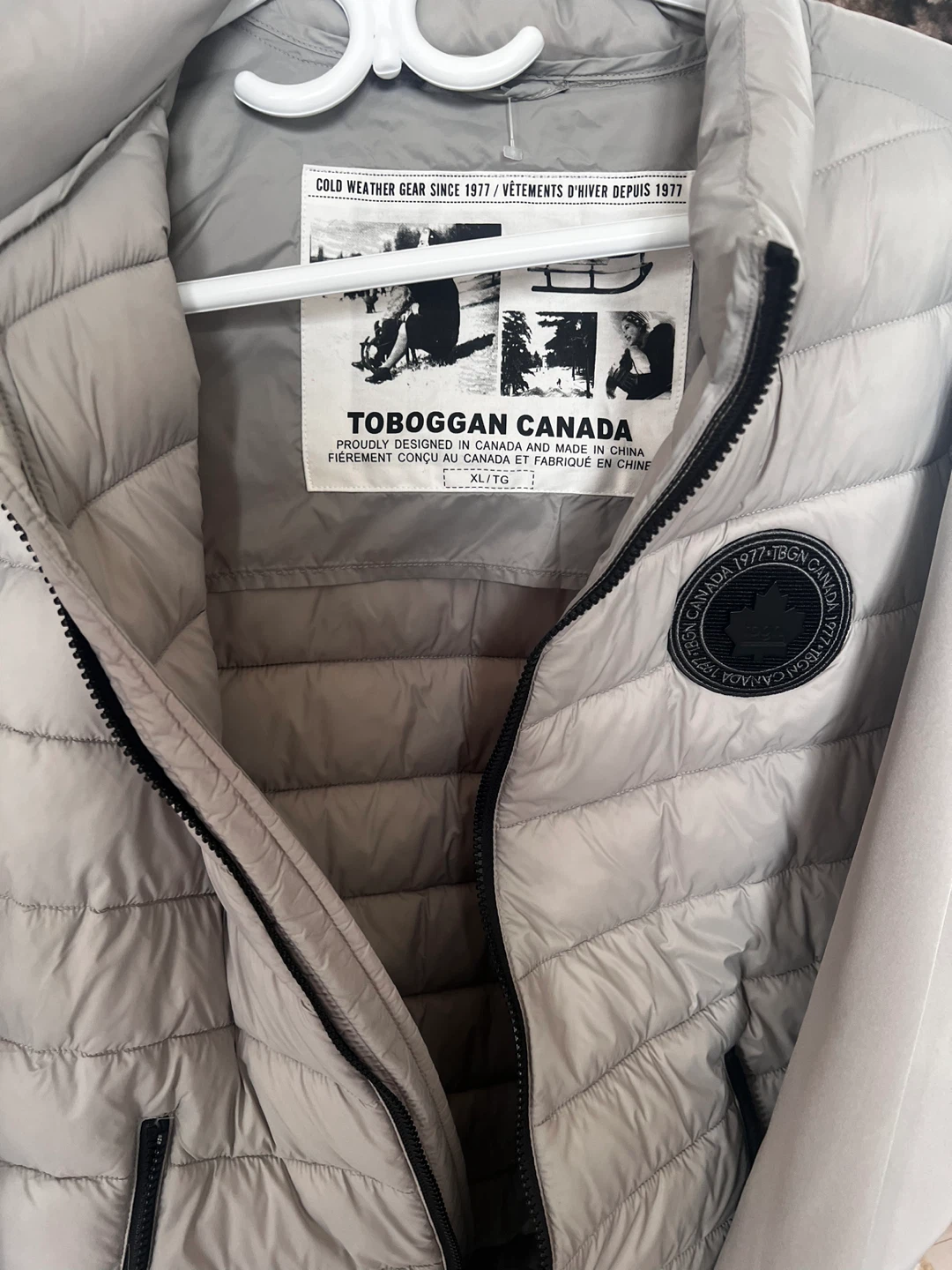 Toboggan Canada Puffer Jacket - Stone XL/TG - photo 4