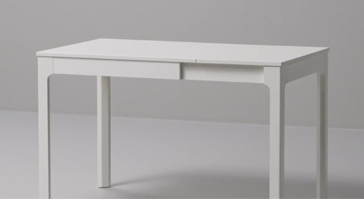 IKEA extendable table + 4 chairs - photo 5