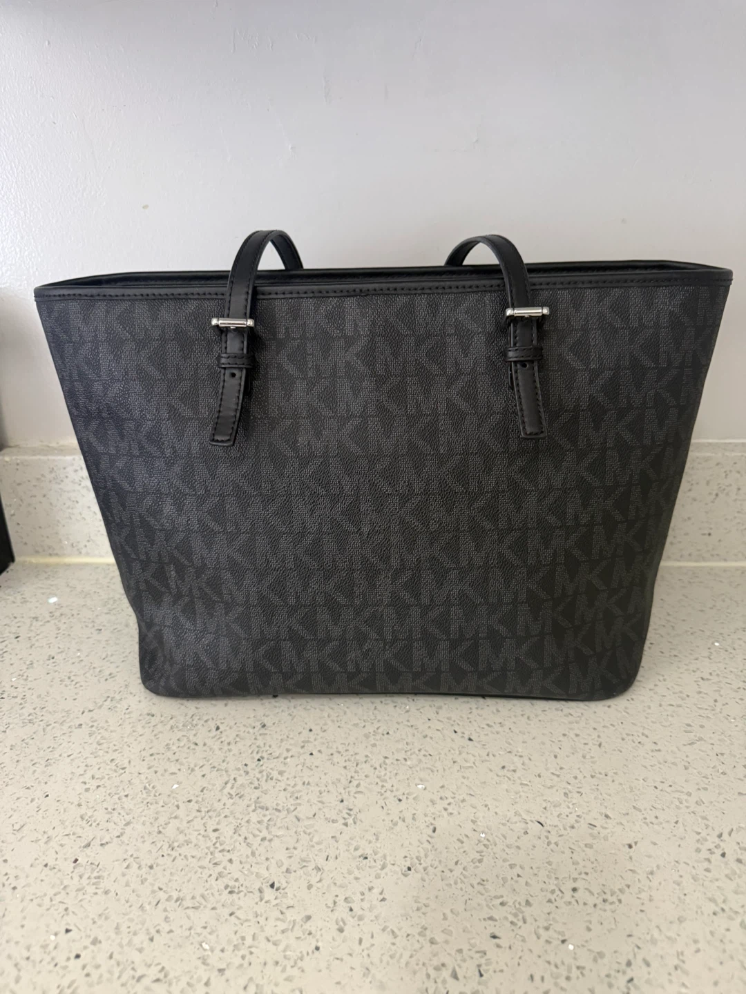 Michael Kors Signature Tote Bag - Black