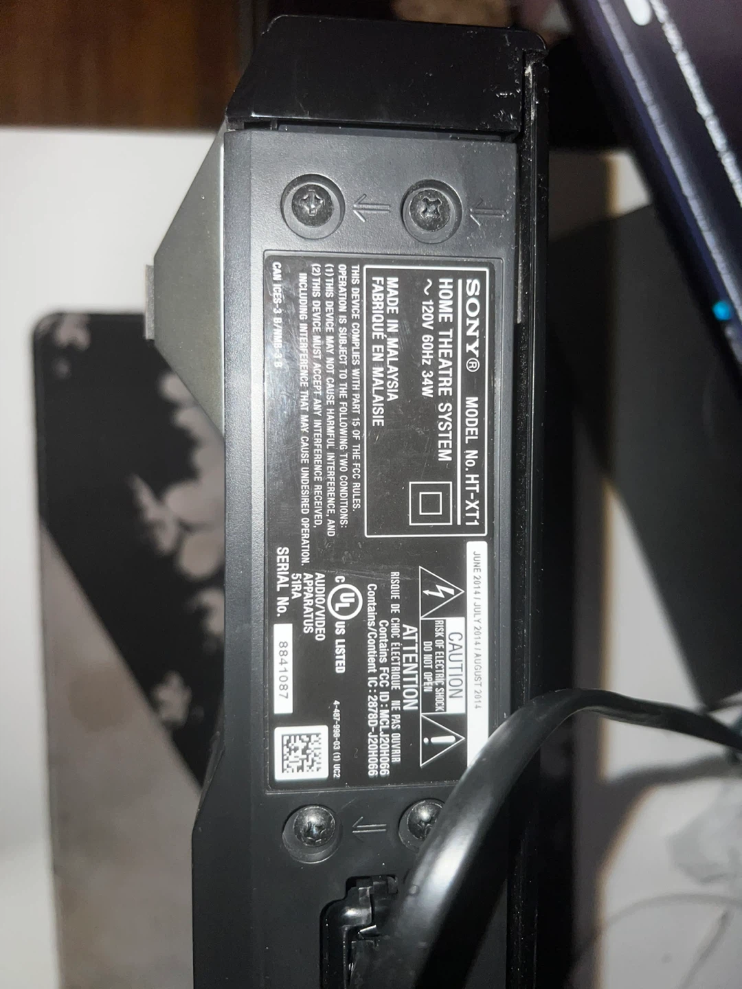 Sony HT-XT1 Home Theatre System - photo 3