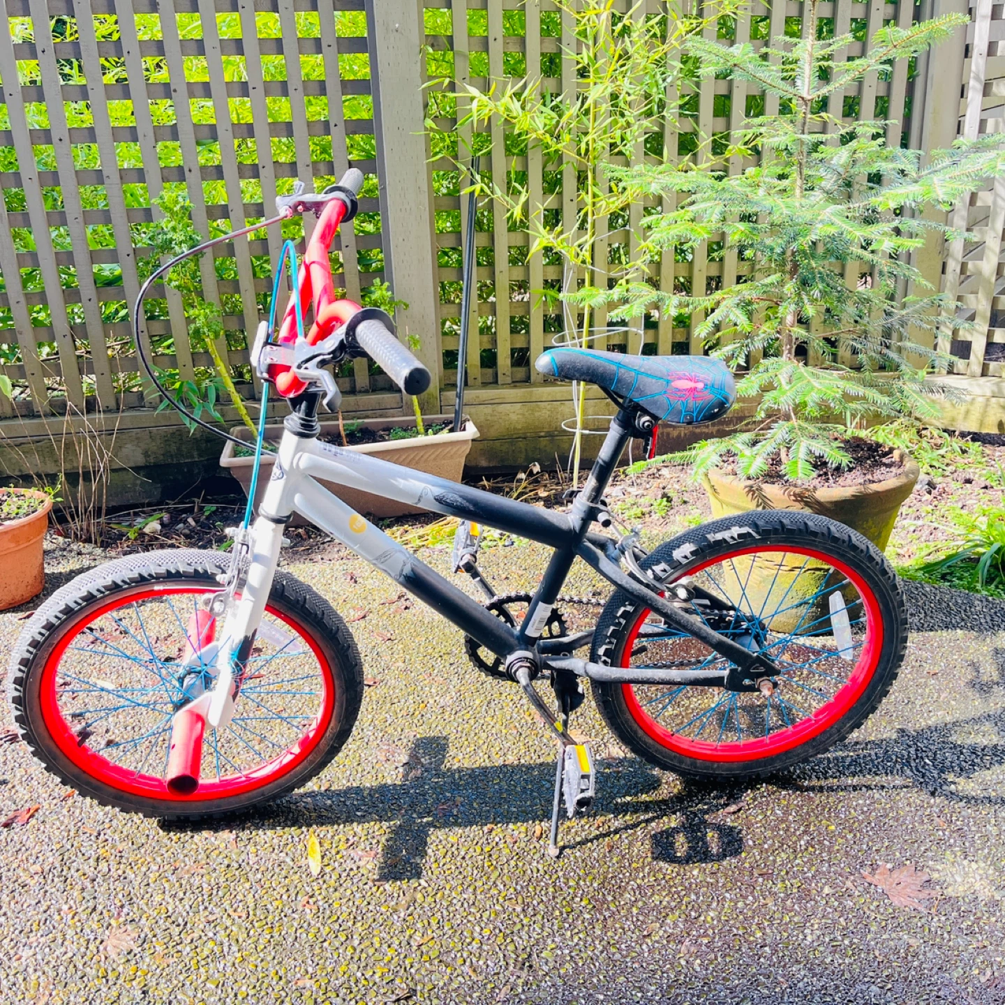 Kids Bike - Red & Blue Wheels - photo 3