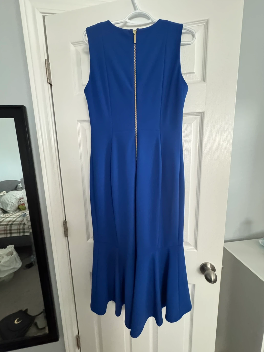 Calvin Klein Ryleigh Knit Dress Cobalt Blue Size 8 - photo 2