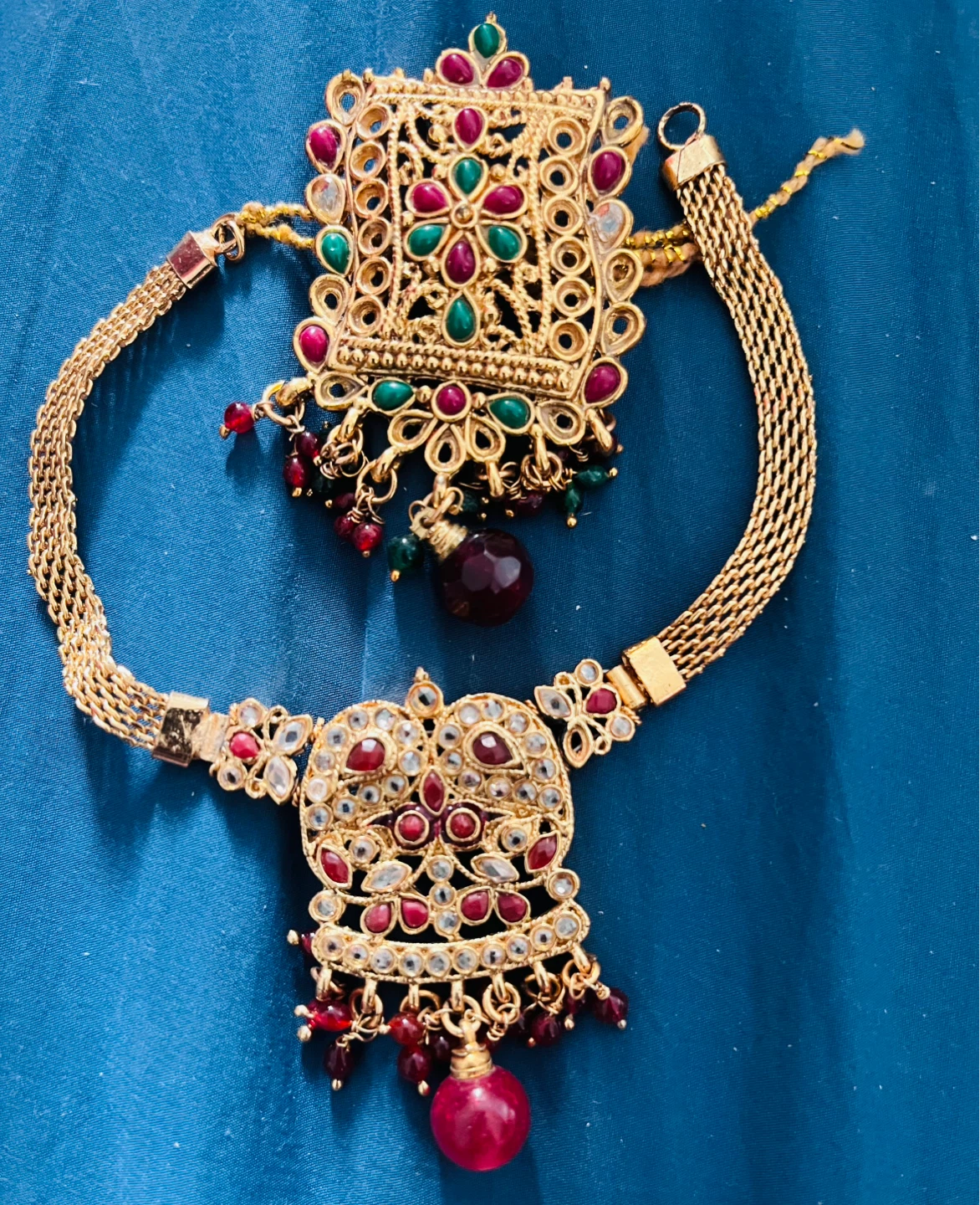 Arm band and pendant combo
