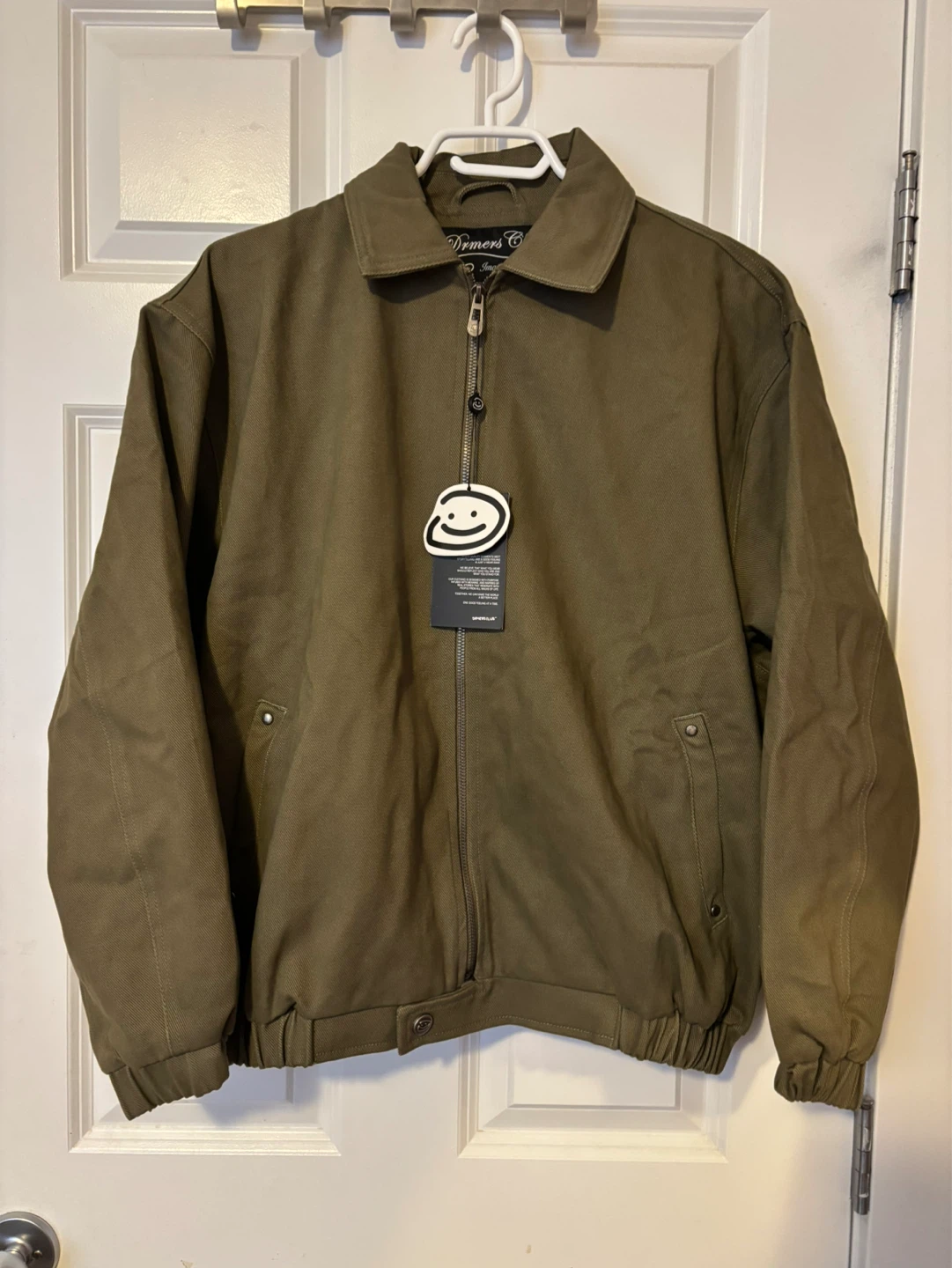 DRMERS Club Collared Jacket - Khaki Green, S