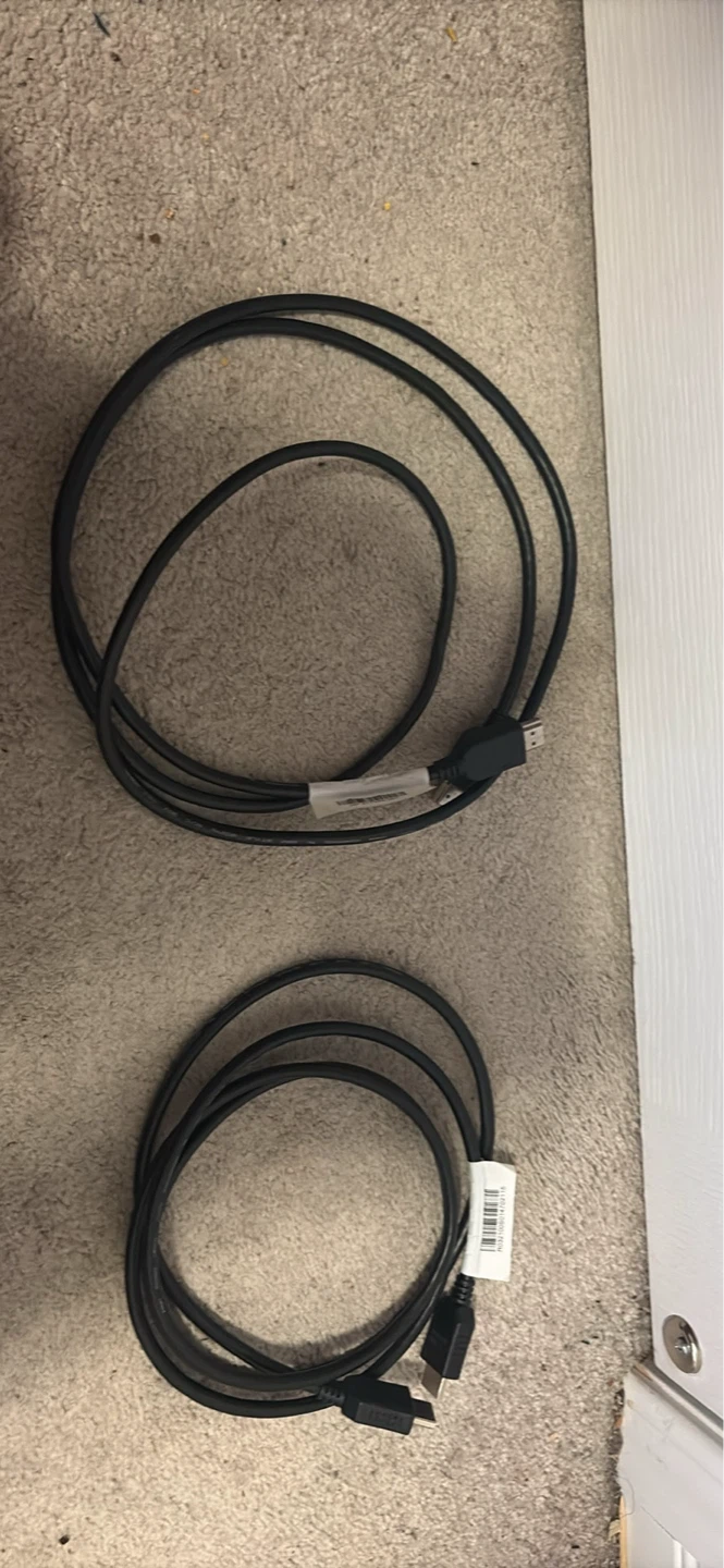 Two Black HDMI Cables - photo 2
